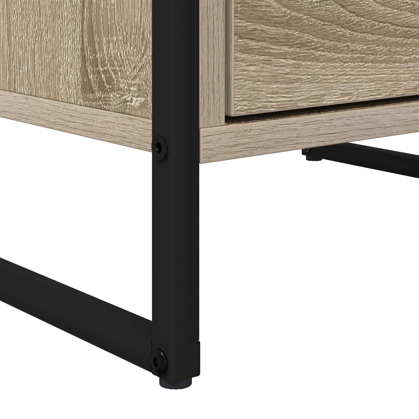 Dressoir met lade Sonoma 42 x 36 x 75.5 cm Bewerkt hout is nu te koop bij PeponiXL, paradijselijk wonen!