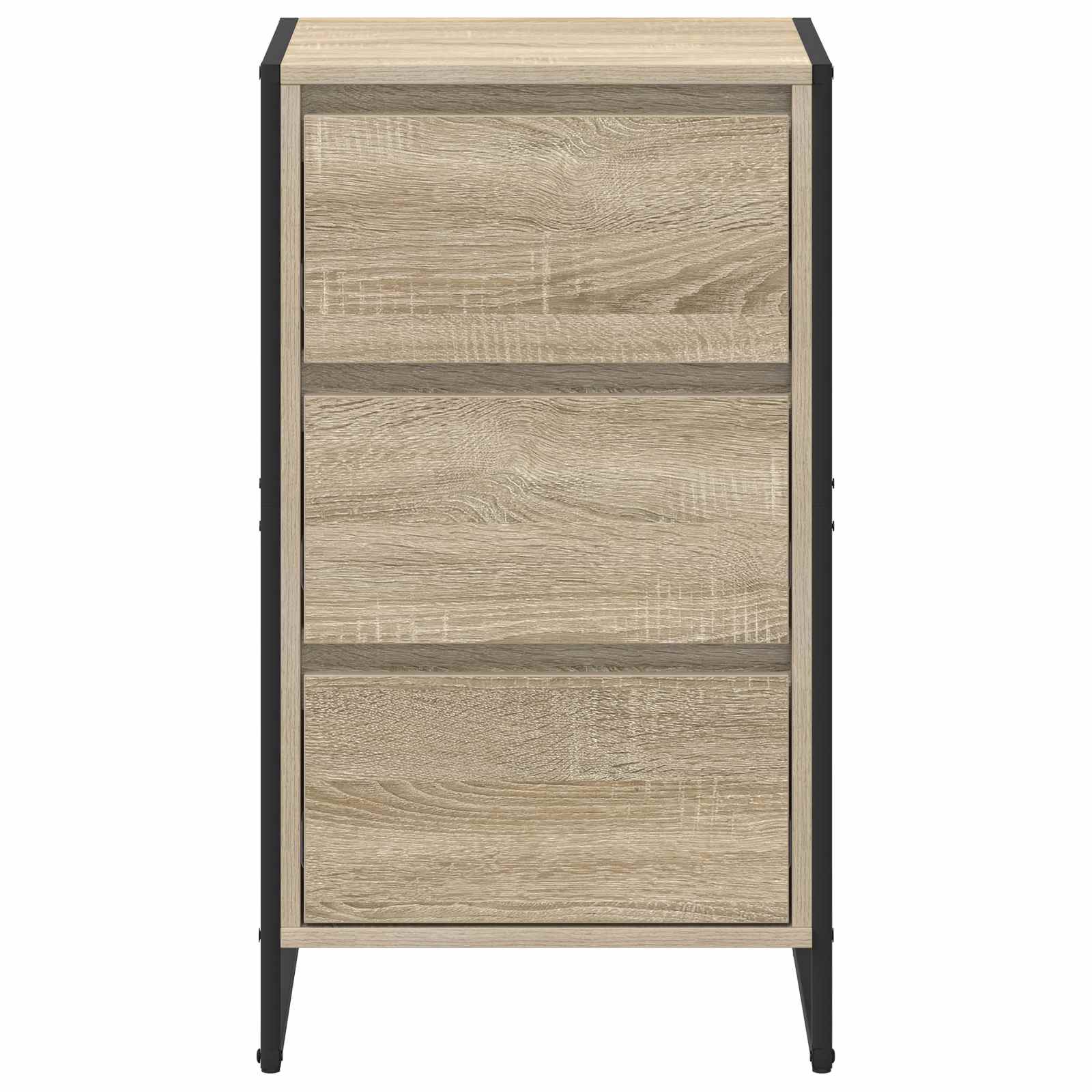Dressoir met lade Sonoma 42 x 36 x 75.5 cm Bewerkt hout is nu te koop bij PeponiXL, paradijselijk wonen!