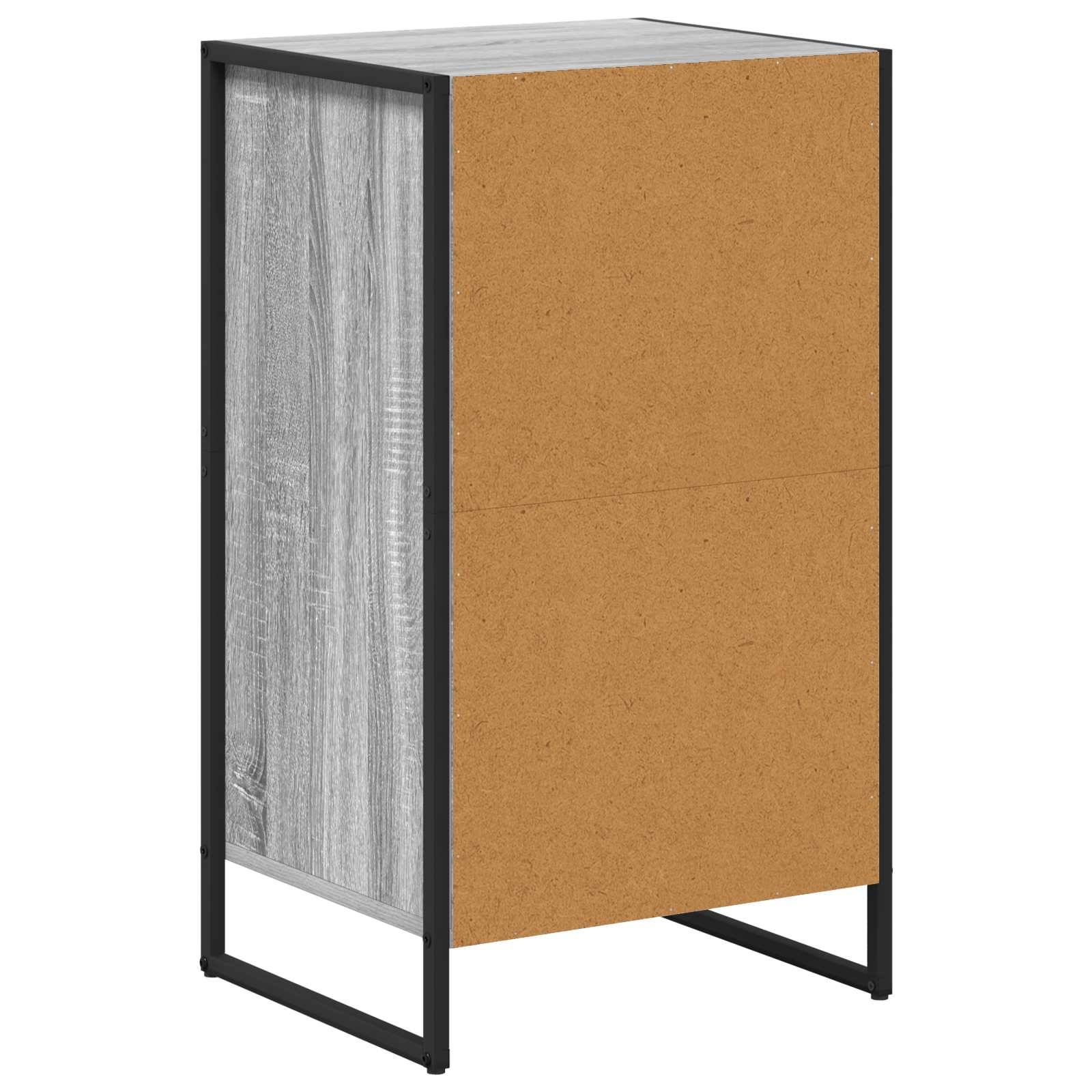 Dressoir met lade Grijs Sonoma 42 x 36 x 75.5 cm Bewerkt hout is nu te koop bij PeponiXL, paradijselijk wonen!