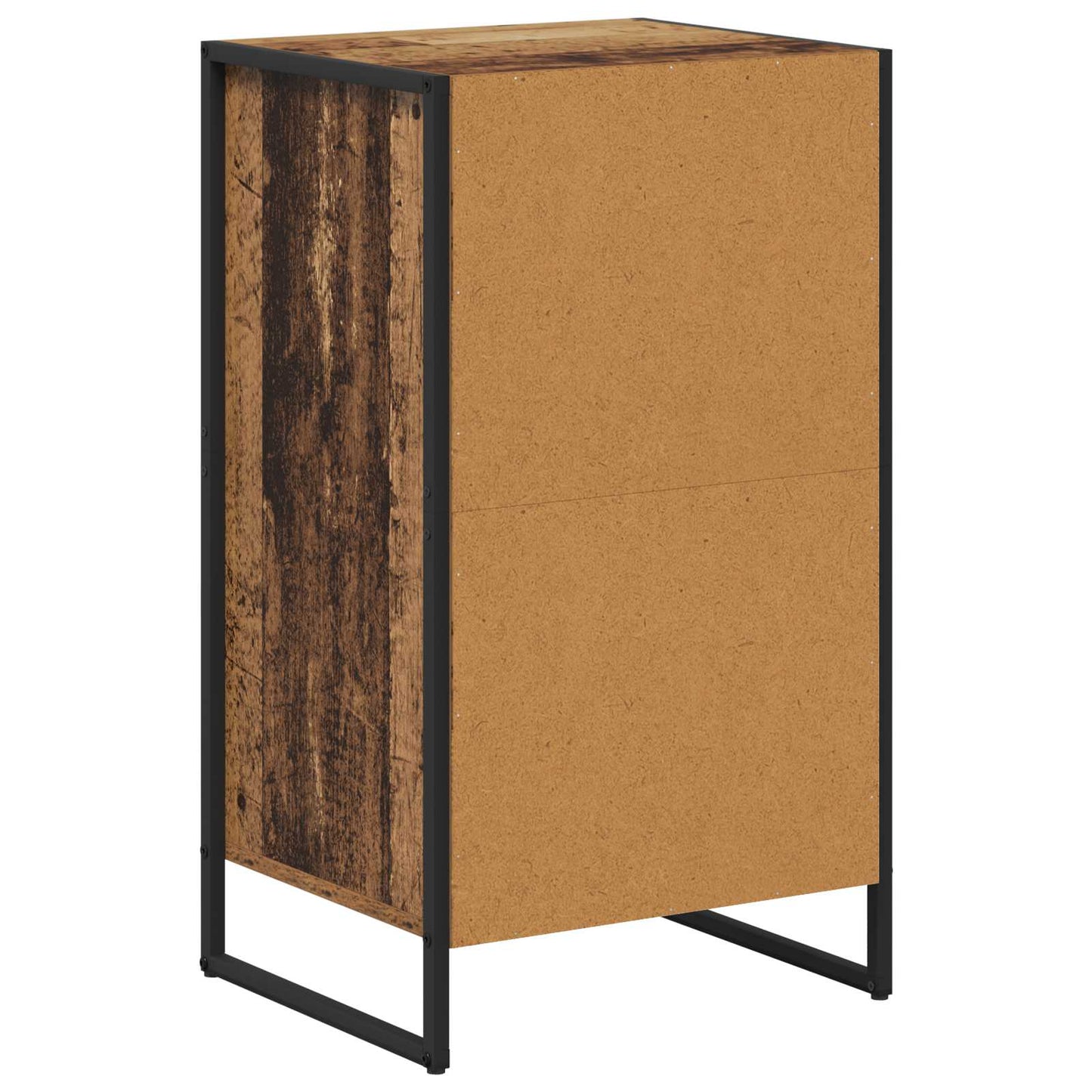 Dressoir met lade Oud Hout 42 x 36 x 75.5 cm Bewerkt hout is nu te koop bij PeponiXL, paradijselijk wonen!