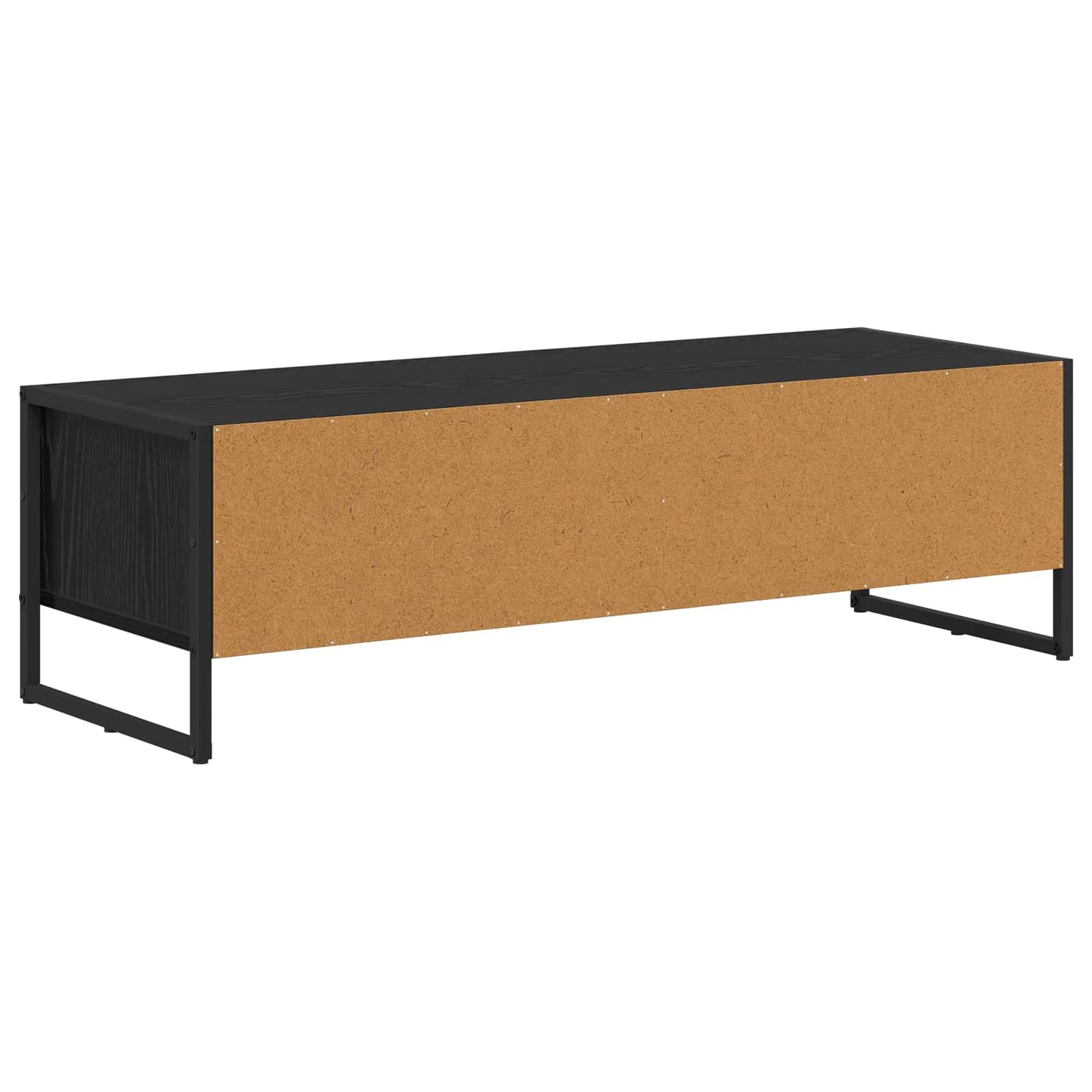 TV-kast Zwart Eiken 100 x 36.5 x 30.5 cm Bewerkt hout is nu te koop bij PeponiXL, paradijselijk wonen!