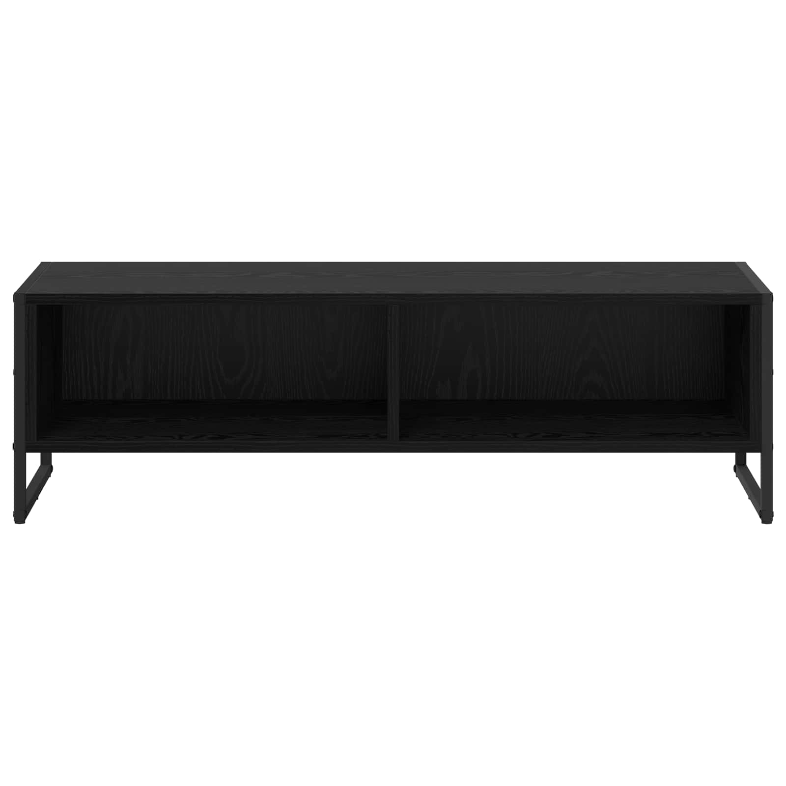 TV-kast Zwart Eiken 100 x 36.5 x 30.5 cm Bewerkt hout is nu te koop bij PeponiXL, paradijselijk wonen!