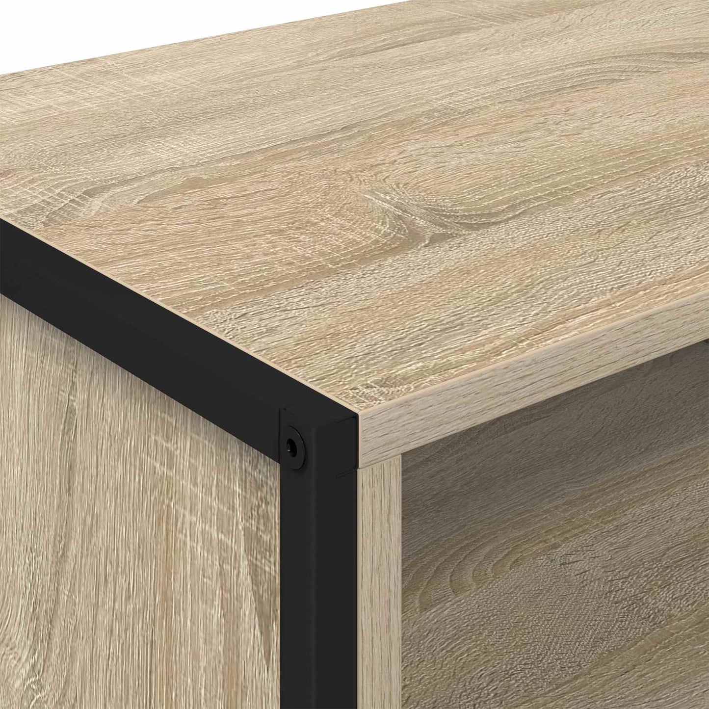 TV-kast Sonoma 100 x 36.5 x 30.5 cm Bewerkt hout is nu te koop bij PeponiXL, paradijselijk wonen!