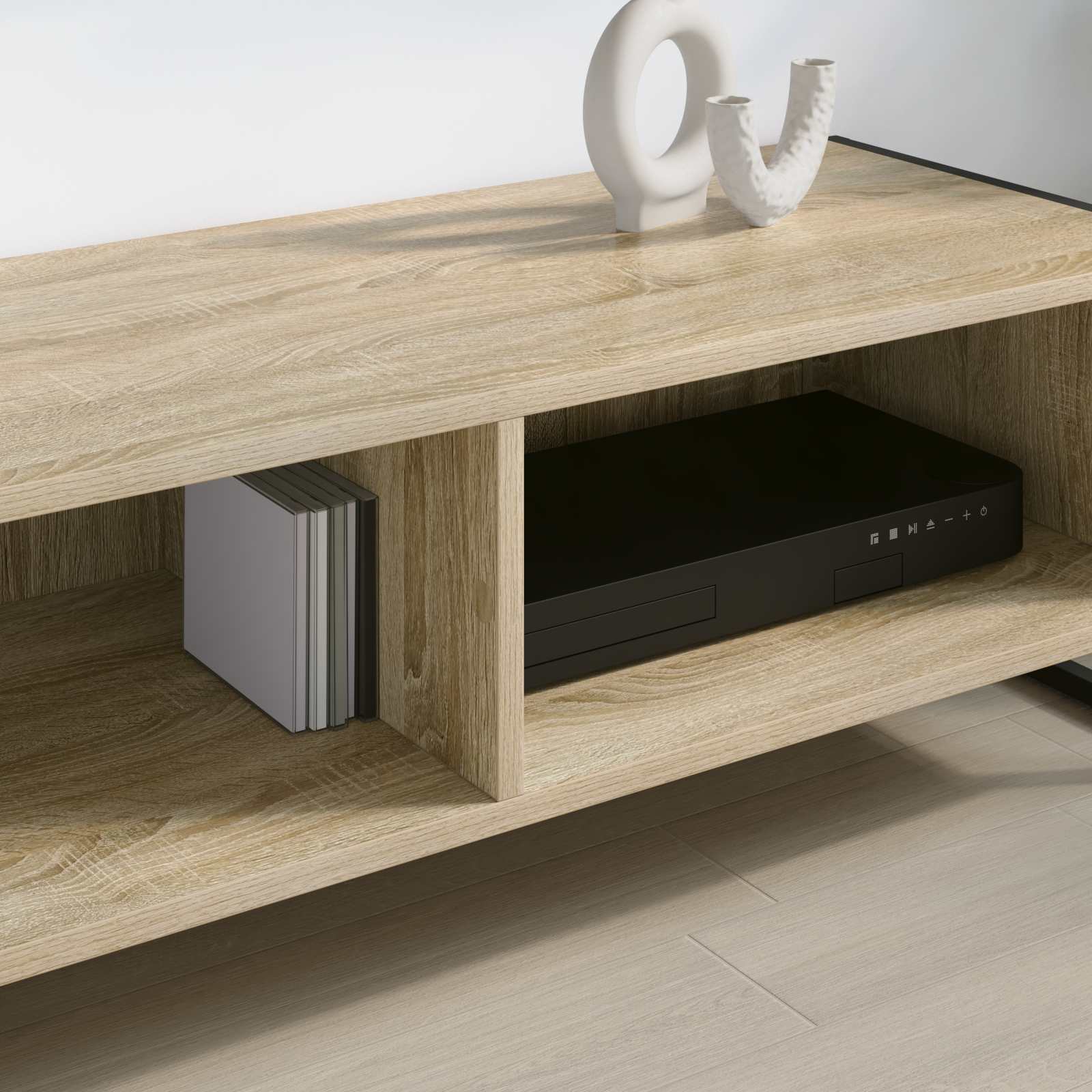 TV-kast Sonoma 100 x 36.5 x 30.5 cm Bewerkt hout is nu te koop bij PeponiXL, paradijselijk wonen!