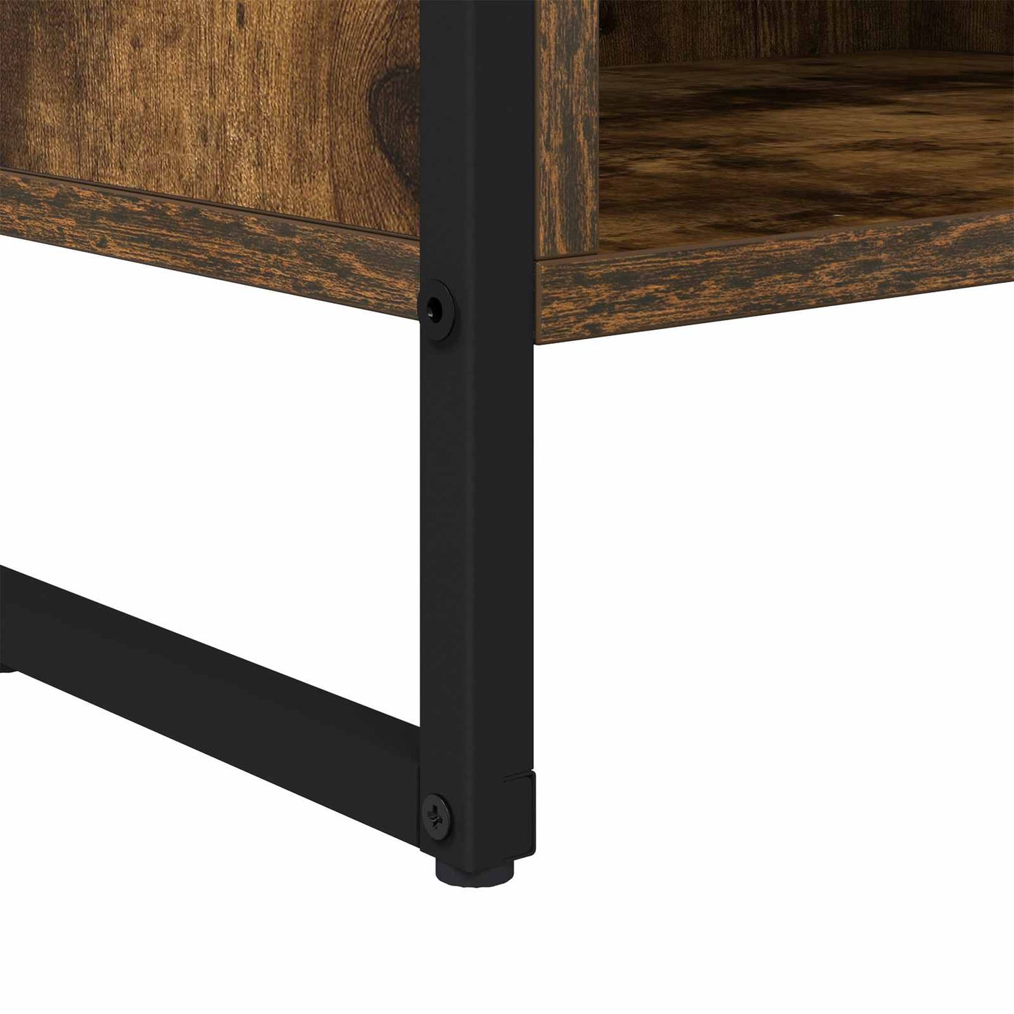 TV-kast Rook Eik 100 x 36.5 x 30.5 cm Bewerkt hout is nu te koop bij PeponiXL, paradijselijk wonen!
