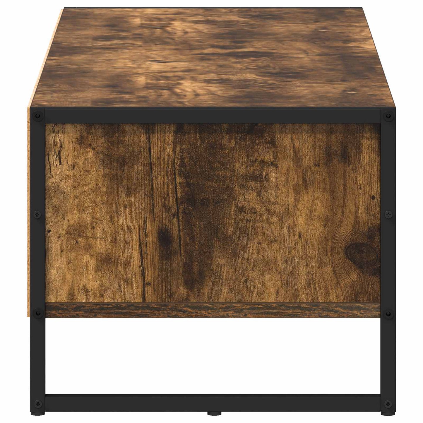 TV-kast Rook Eik 100 x 36.5 x 30.5 cm Bewerkt hout is nu te koop bij PeponiXL, paradijselijk wonen!