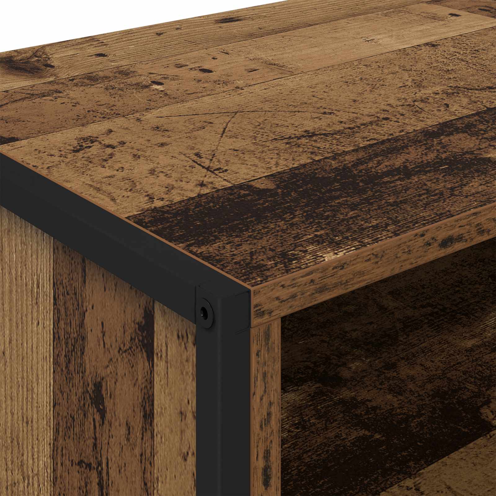 TV-kast Oud Hout 100 x 36.5 x 30.5 cm Bewerkt hout is nu te koop bij PeponiXL, paradijselijk wonen!