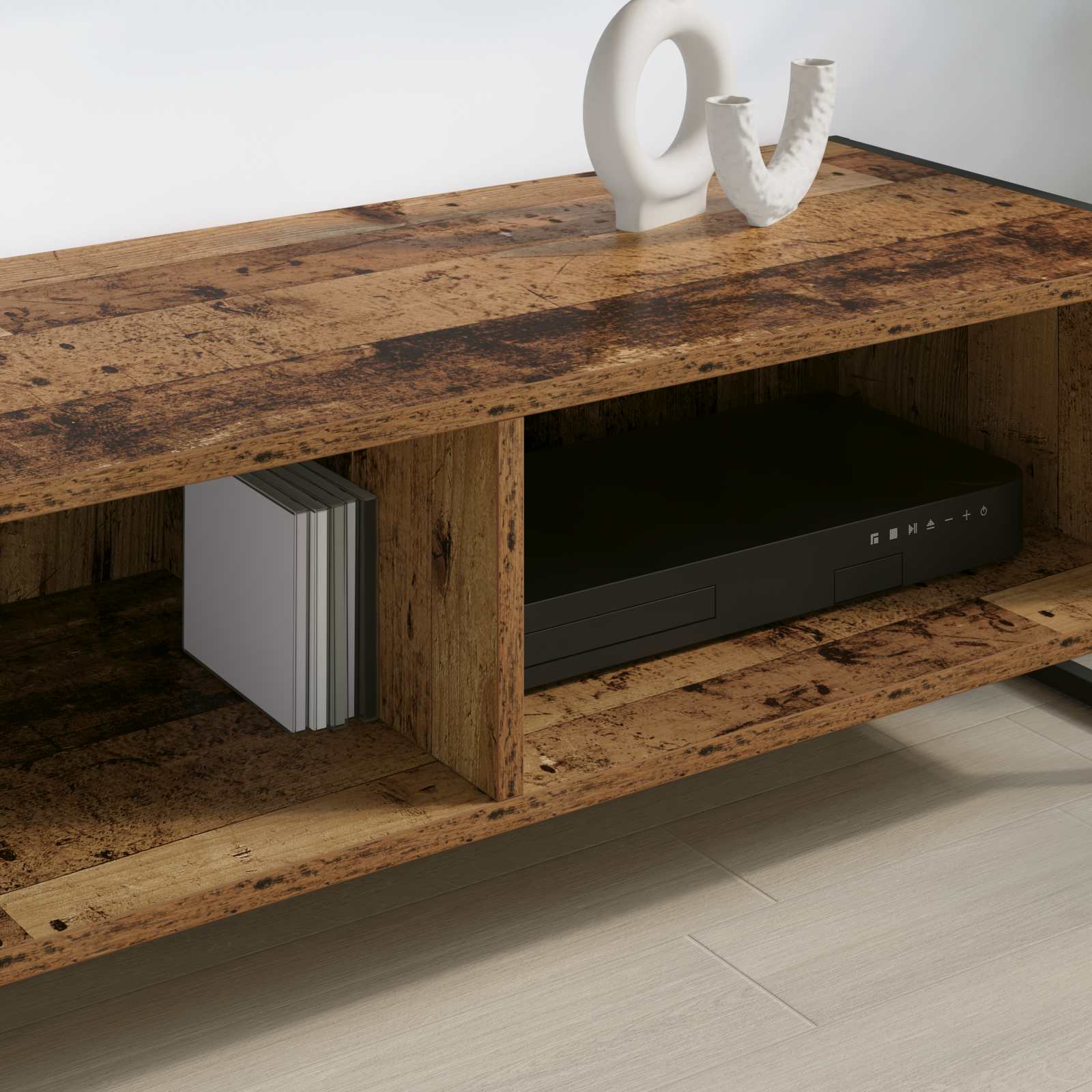 TV-kast Oud Hout 100 x 36.5 x 30.5 cm Bewerkt hout is nu te koop bij PeponiXL, paradijselijk wonen!