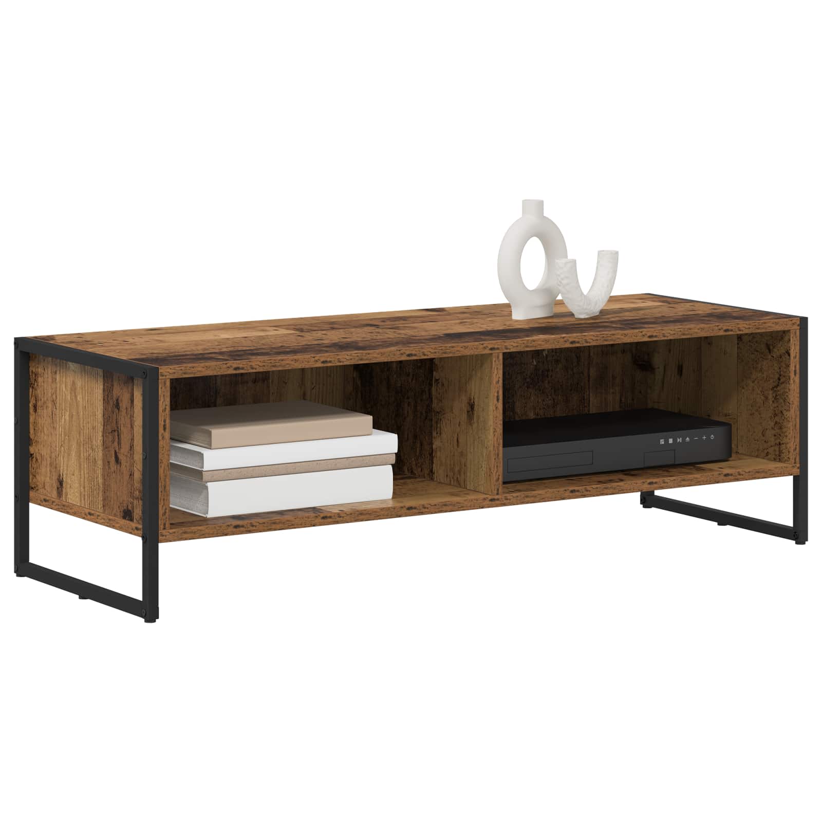 TV-kast Oud Hout 100 x 36.5 x 30.5 cm Bewerkt hout is nu te koop bij PeponiXL, paradijselijk wonen!