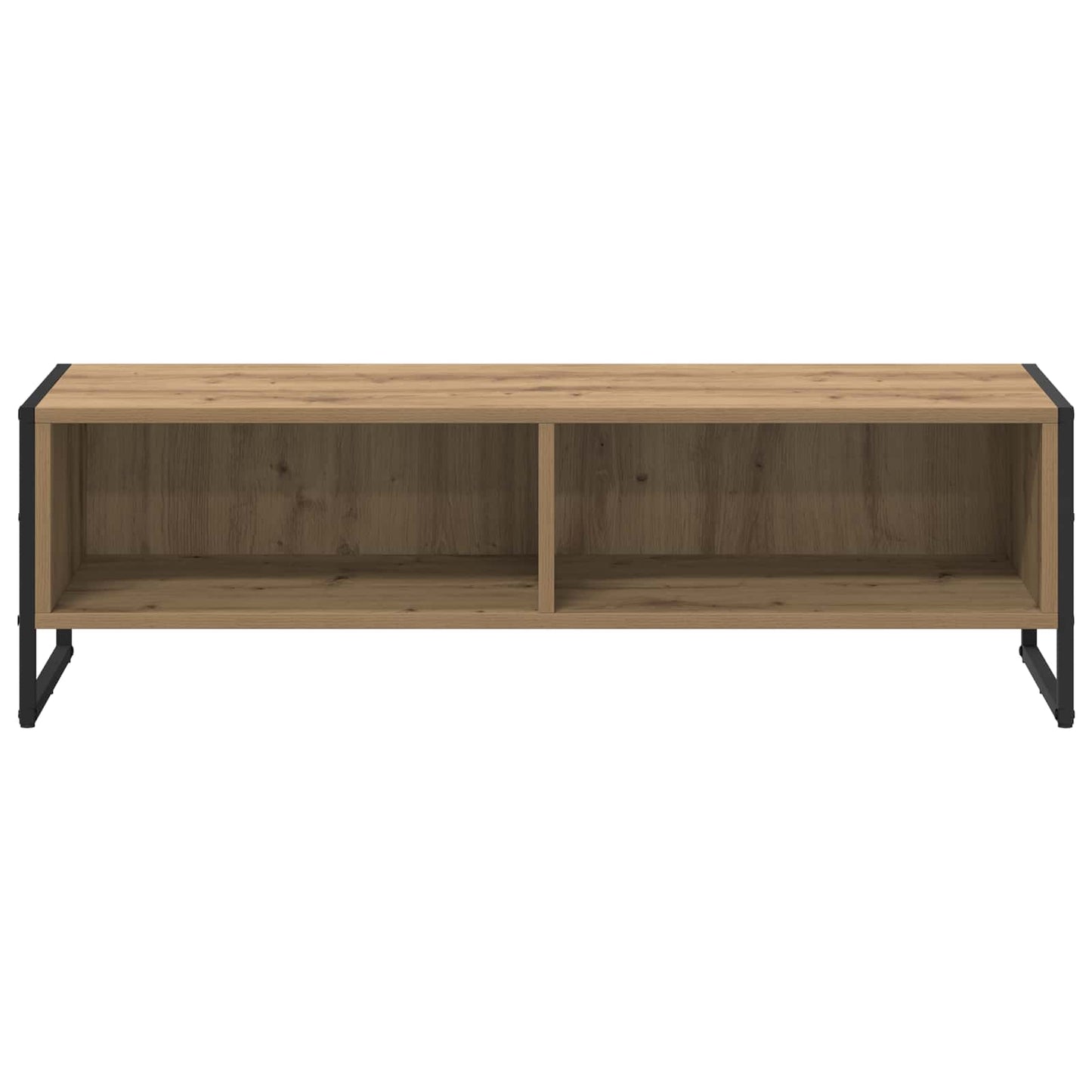 TV-kast Ambachtelijk eiken 100 x 36.5 x 30.5 cm Bewerkt hout is nu te koop bij PeponiXL, paradijselijk wonen!