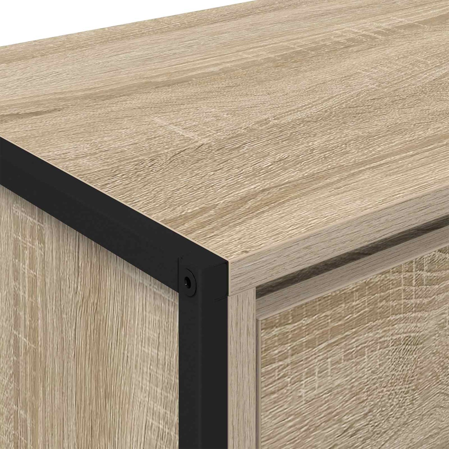 TV-kast met lade Sonoma 100 x 36 x 49,5 cm Bewerkt hout is nu te koop bij PeponiXL, paradijselijk wonen!