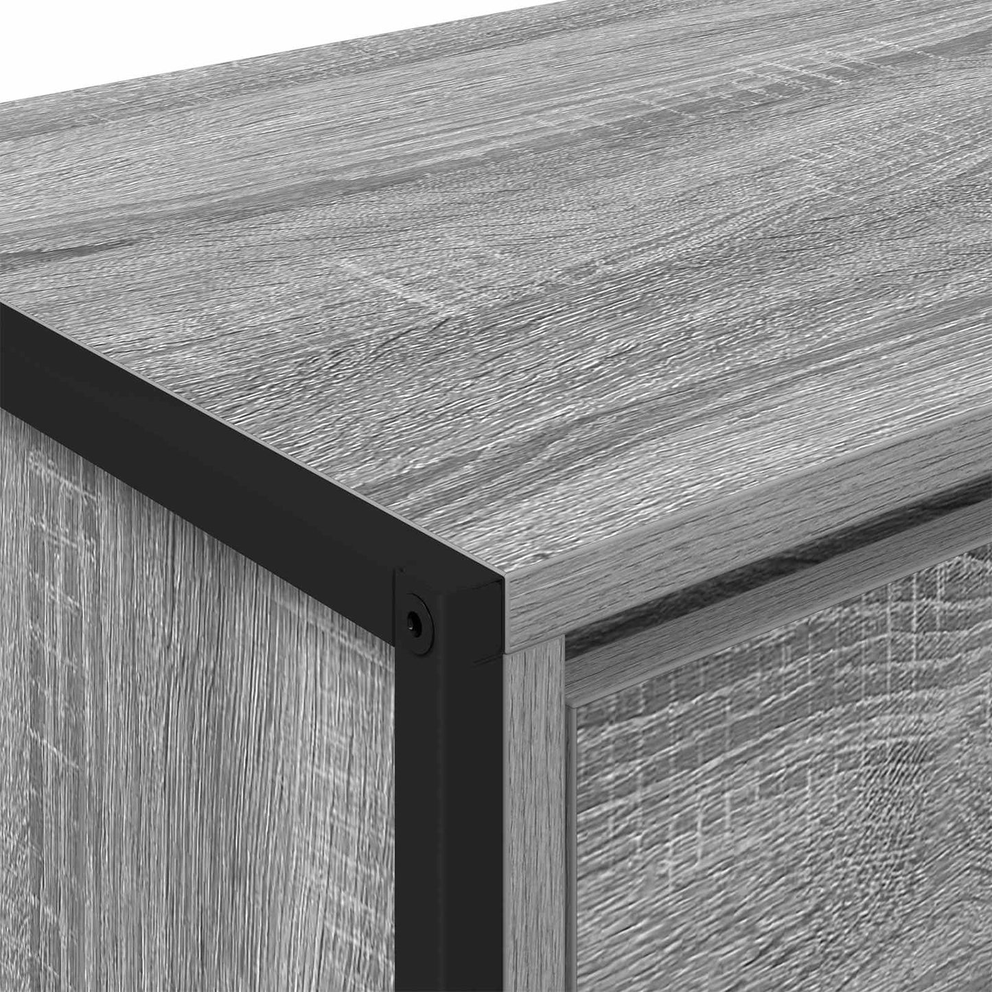 TV-kast met lade Grijs Sonoma 100 x 36 x 49,5 cm Bewerkt hout is nu te koop bij PeponiXL, paradijselijk wonen!