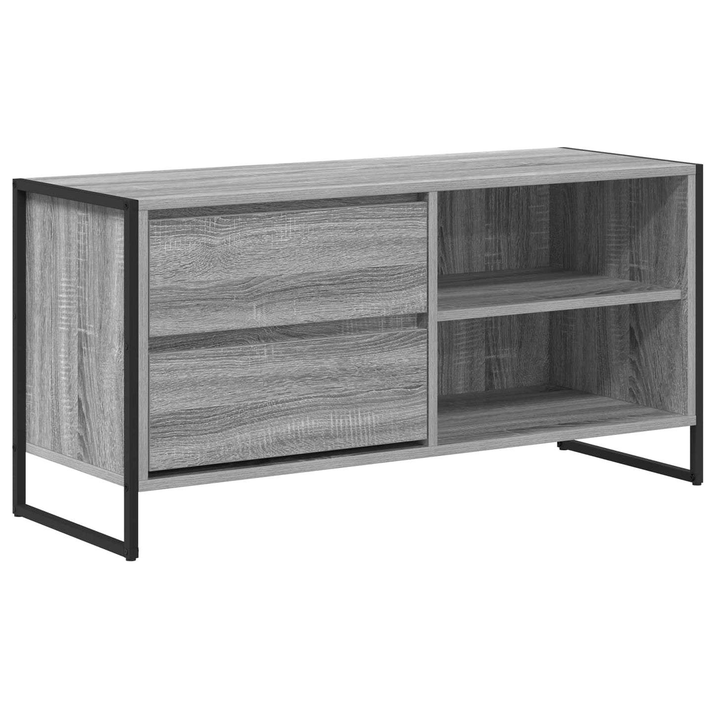 TV-kast met lade Grijs Sonoma 100 x 36 x 49,5 cm Bewerkt hout is nu te koop bij PeponiXL, paradijselijk wonen!