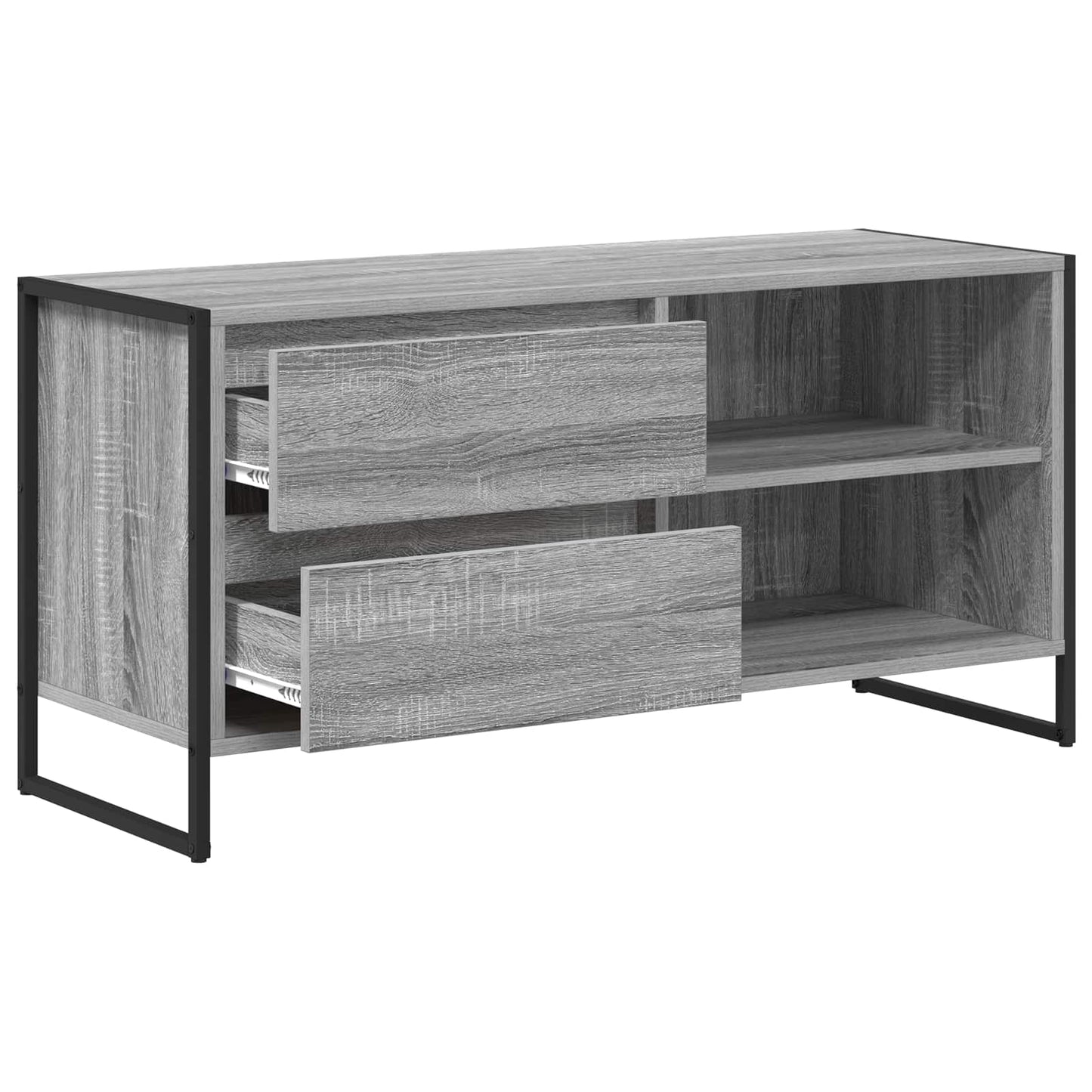 TV-kast met lade Grijs Sonoma 100 x 36 x 49,5 cm Bewerkt hout is nu te koop bij PeponiXL, paradijselijk wonen!