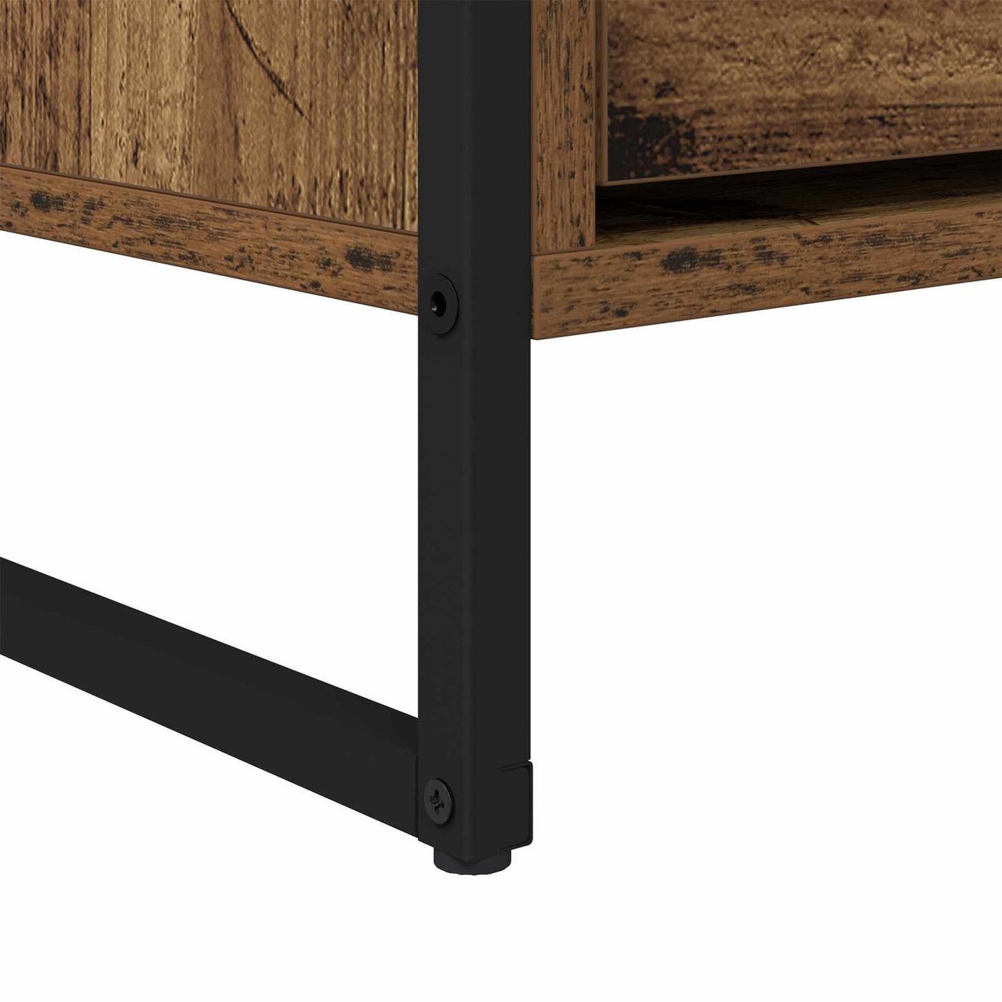 TV-kast met lade Oud Hout 100 x 36 x 49,5 cm Bewerkt hout is nu te koop bij PeponiXL, paradijselijk wonen!