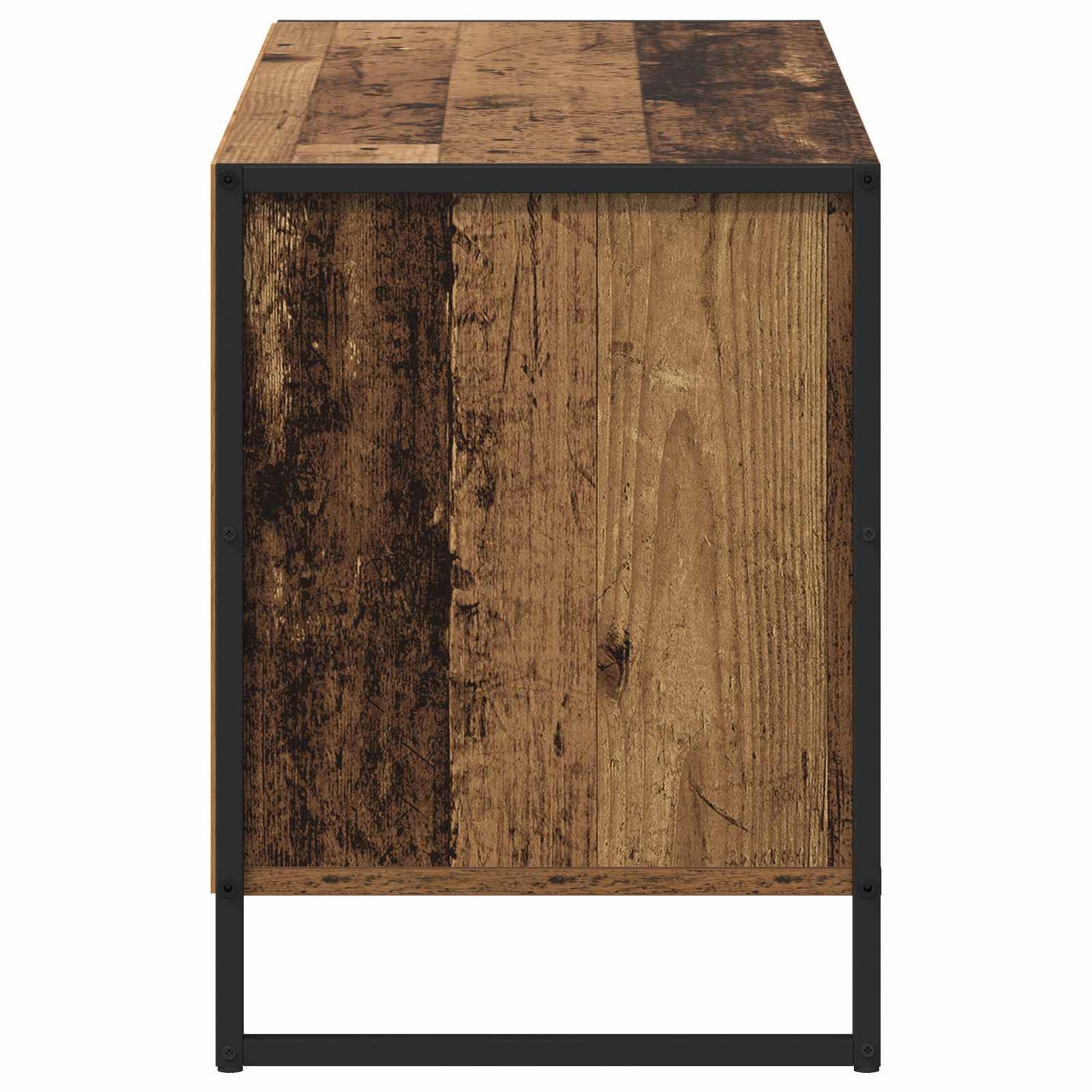 TV-kast met lade Oud Hout 100 x 36 x 49,5 cm Bewerkt hout is nu te koop bij PeponiXL, paradijselijk wonen!
