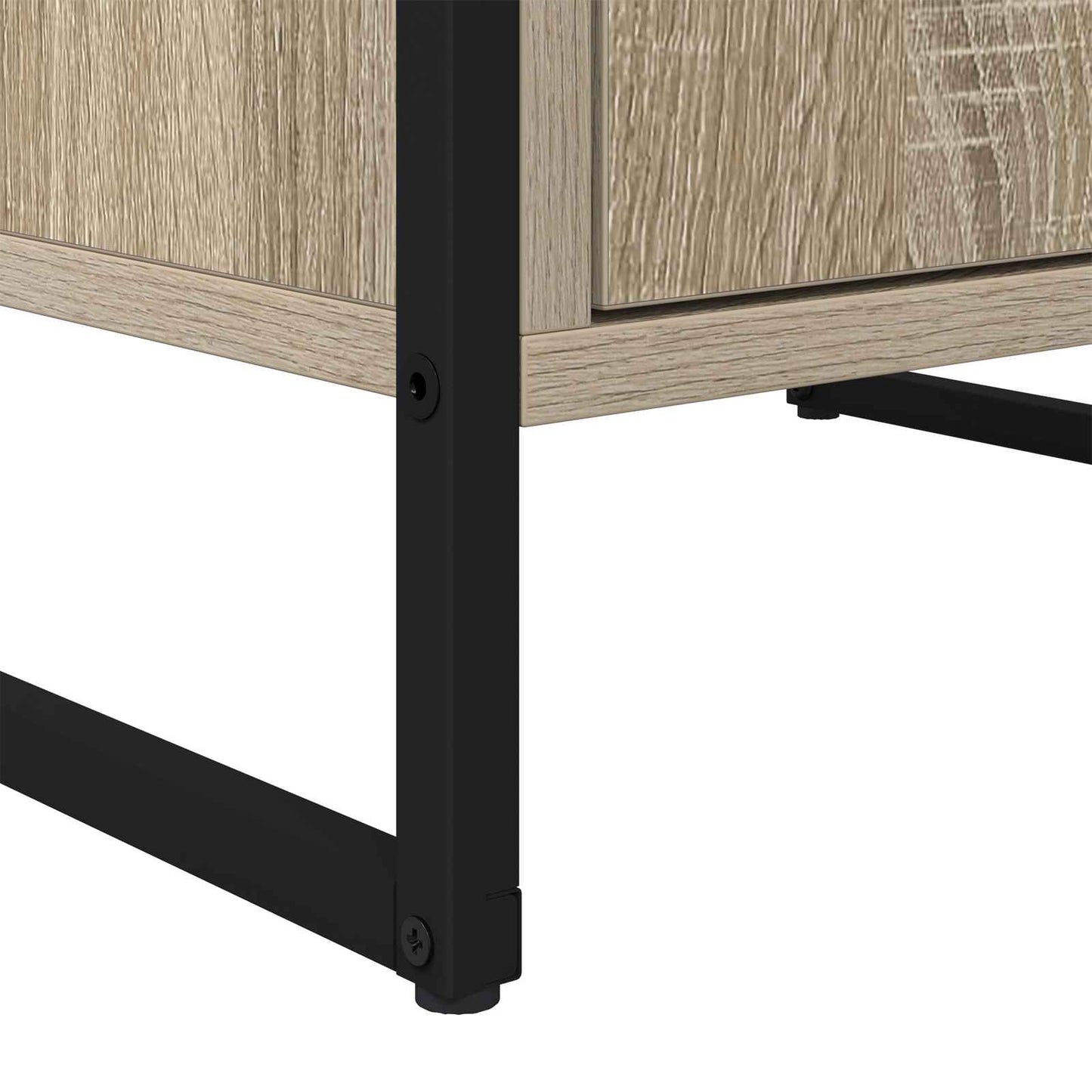 Dressoir met lade Sonoma 43 x 36 x 75,5 cm Bewerkt hout is nu te koop bij PeponiXL, paradijselijk wonen!