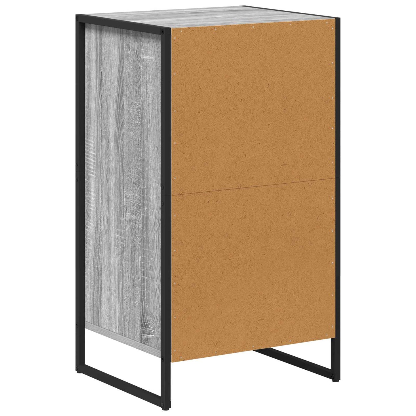 Dressoir met lade Grijs Sonoma 43 x 36 x 75,5 cm Bewerkt hout is nu te koop bij PeponiXL, paradijselijk wonen!