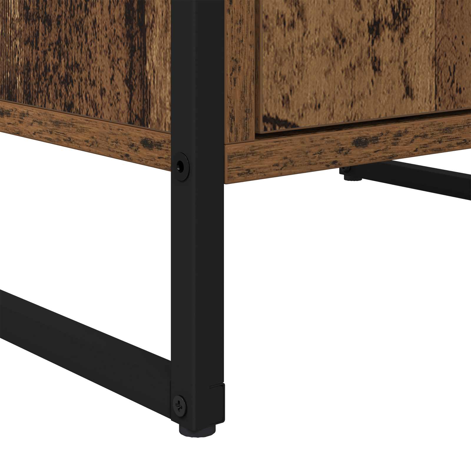 Dressoir met lade Oud Hout 43 x 36 x 75,5 cm Bewerkt hout is nu te koop bij PeponiXL, paradijselijk wonen!