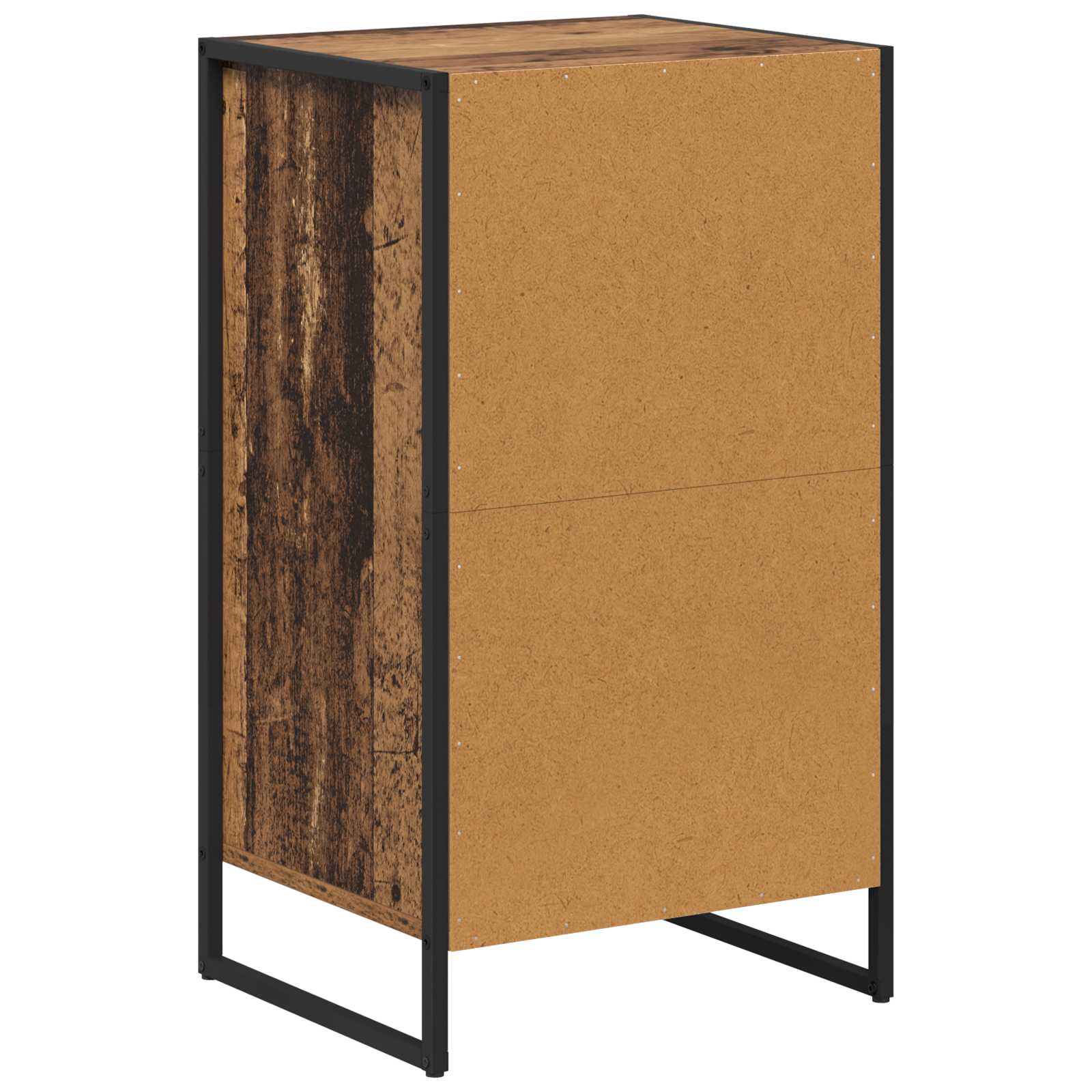 Dressoir met lade Oud Hout 43 x 36 x 75,5 cm Bewerkt hout is nu te koop bij PeponiXL, paradijselijk wonen!