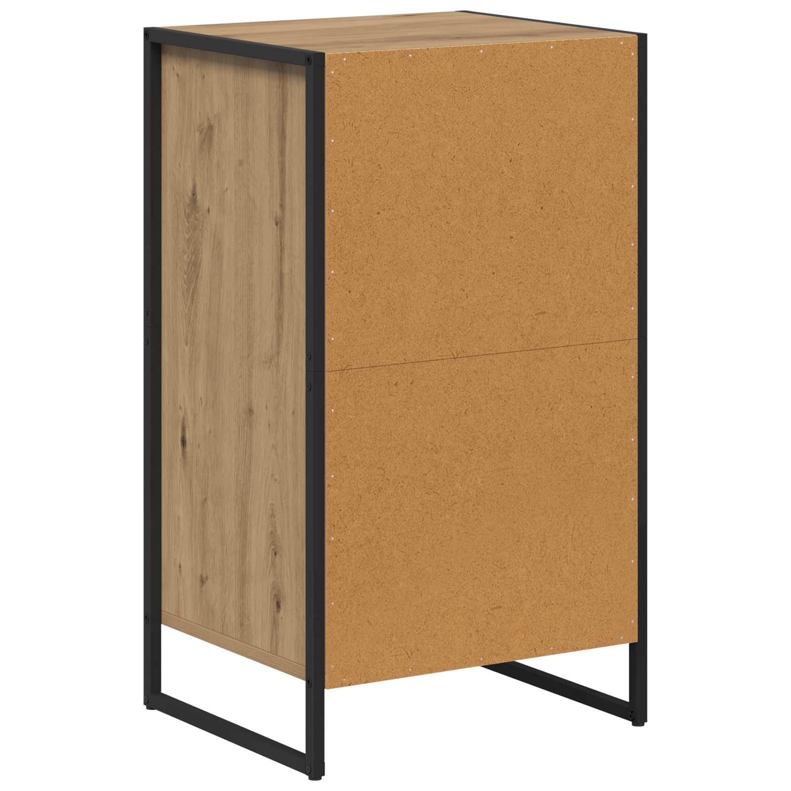 Dressoir Ambachtelijk eiken 43 x 36 x 75,5 cm Bewerkt hout is nu te koop bij PeponiXL, paradijselijk wonen!