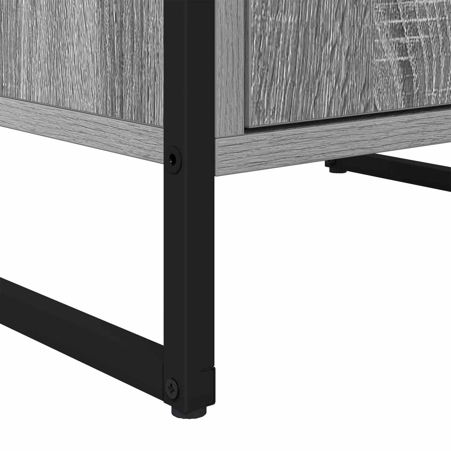 Dressoir Grijs Sonoma 43 x 36 x 75,5 cm Bewerkt hout is nu te koop bij PeponiXL, paradijselijk wonen!