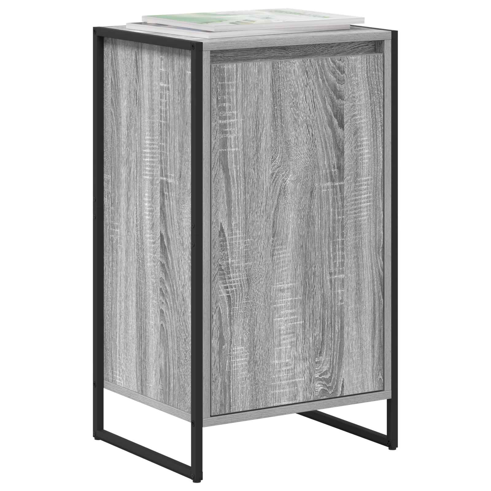 Dressoir Grijs Sonoma 43 x 36 x 75,5 cm Bewerkt hout is nu te koop bij PeponiXL, paradijselijk wonen!