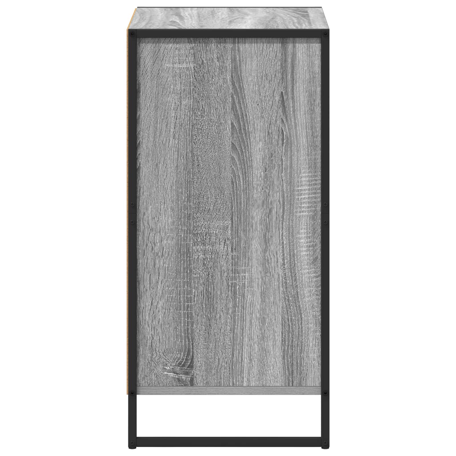 Dressoir Grijs Sonoma 43 x 36 x 75,5 cm Bewerkt hout is nu te koop bij PeponiXL, paradijselijk wonen!