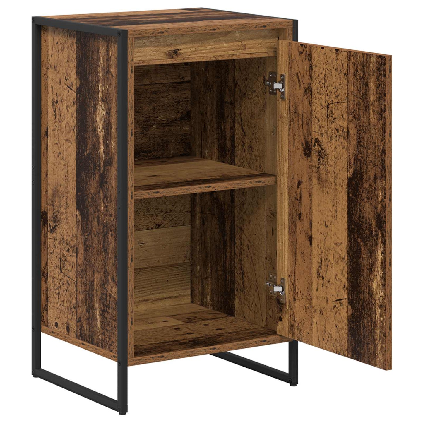 Dressoir Oud Hout 43 x 36 x 75,5 cm Bewerkt hout is nu te koop bij PeponiXL, paradijselijk wonen!
