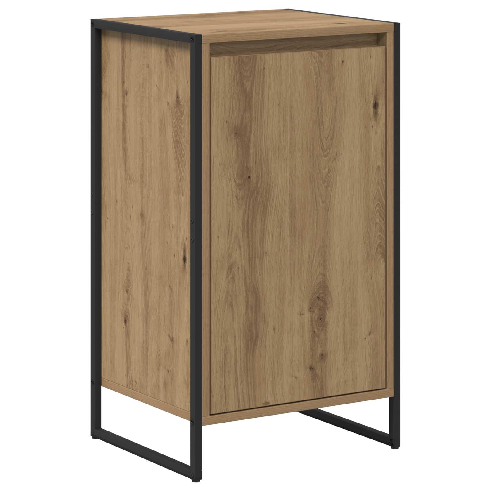 Dressoir Ambachtelijk eiken 43 x 36 x 75,5 cm Bewerkt hout is nu te koop bij PeponiXL, paradijselijk wonen!