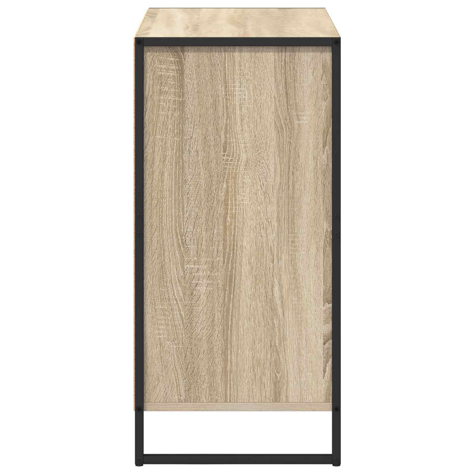 Dressoir met lade Sonoma 79 x 36 x 75.5 cm Bewerkt hout is nu te koop bij PeponiXL, paradijselijk wonen!
