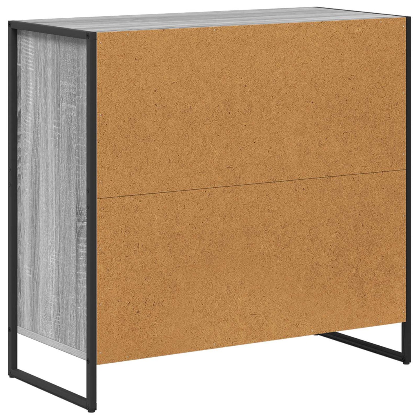 Dressoir met lade Grijs Sonoma 79 x 36 x 75.5 cm Bewerkt hout is nu te koop bij PeponiXL, paradijselijk wonen!