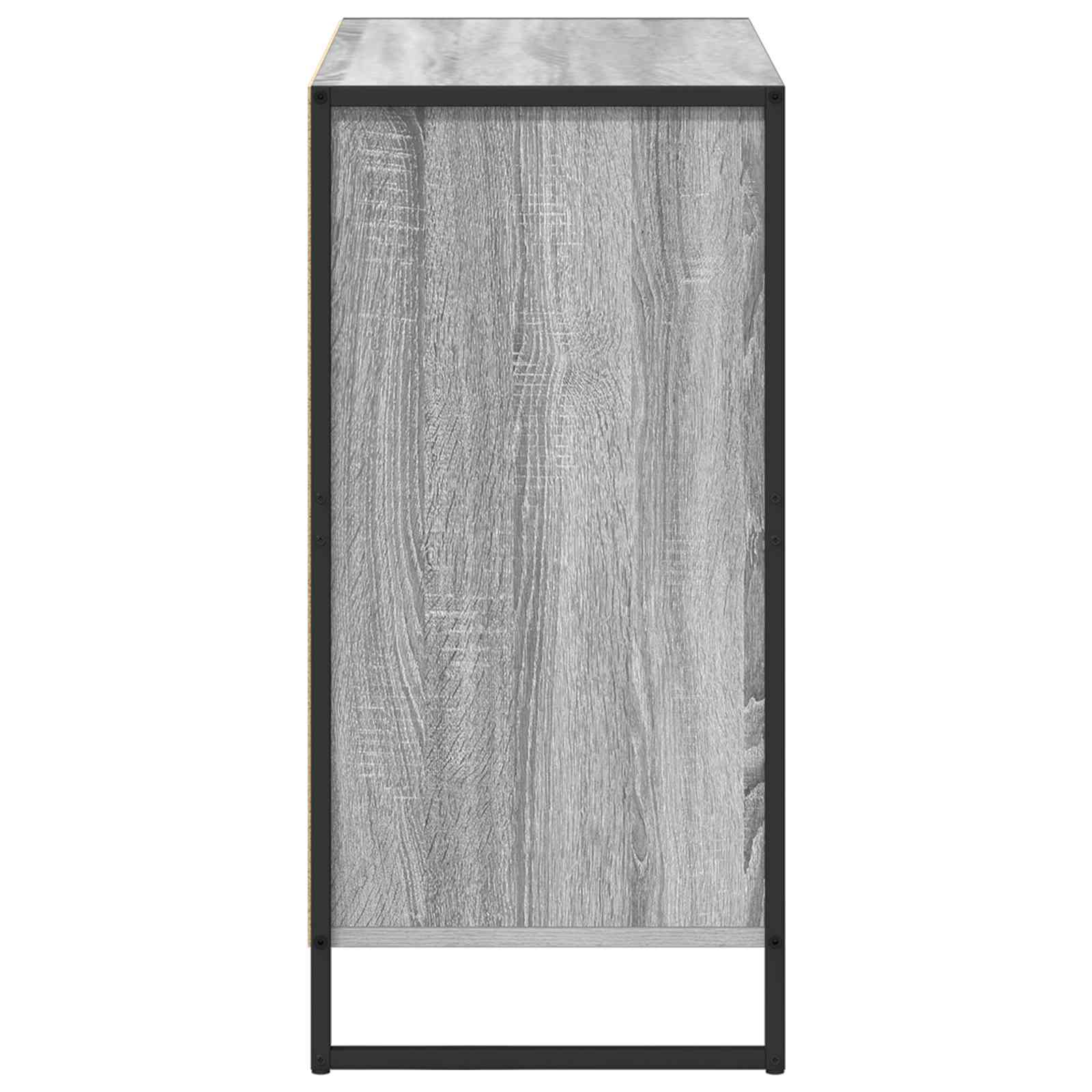 Dressoir met lade Grijs Sonoma 79 x 36 x 75.5 cm Bewerkt hout is nu te koop bij PeponiXL, paradijselijk wonen!