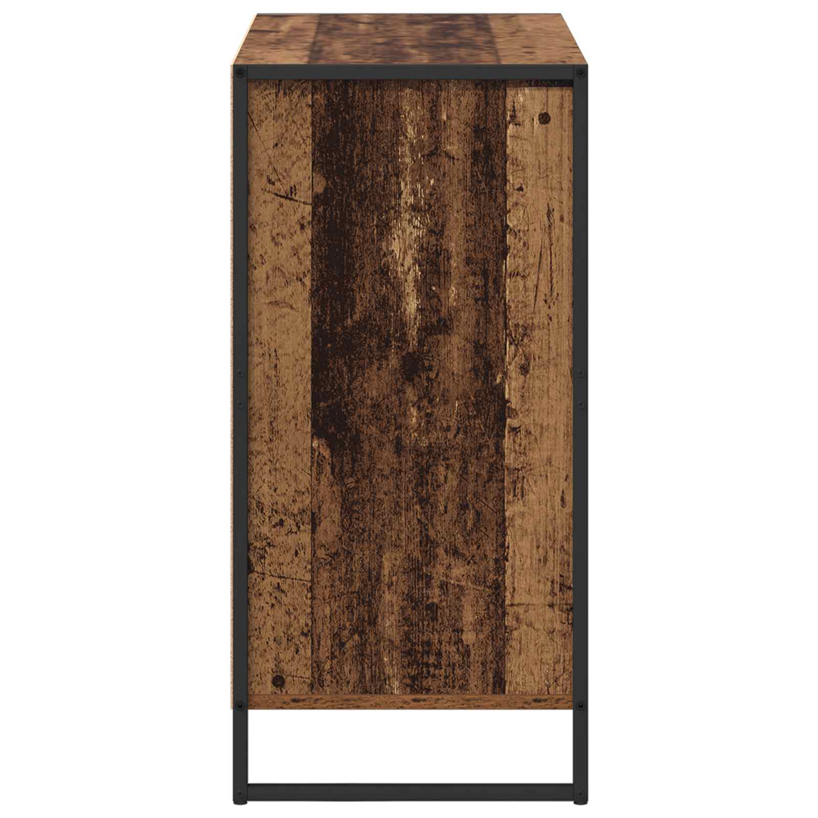 Dressoir met lade Oud Hout 79 x 36 x 75.5 cm Bewerkt hout is nu te koop bij PeponiXL, paradijselijk wonen!
