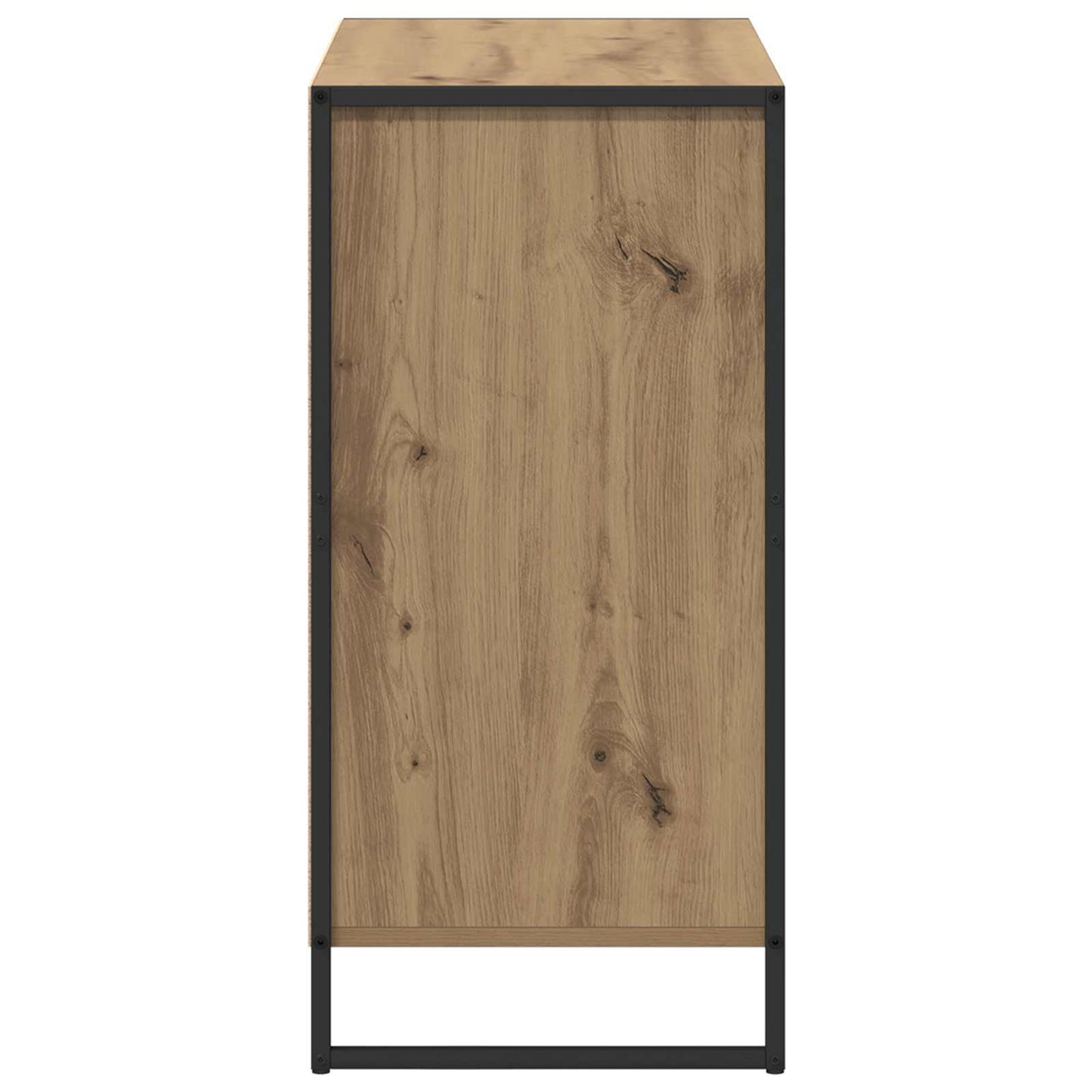 Dressoir Ambachtelijk eiken 79 x 36 x 75.5 cm Bewerkt hout is nu te koop bij PeponiXL, paradijselijk wonen!