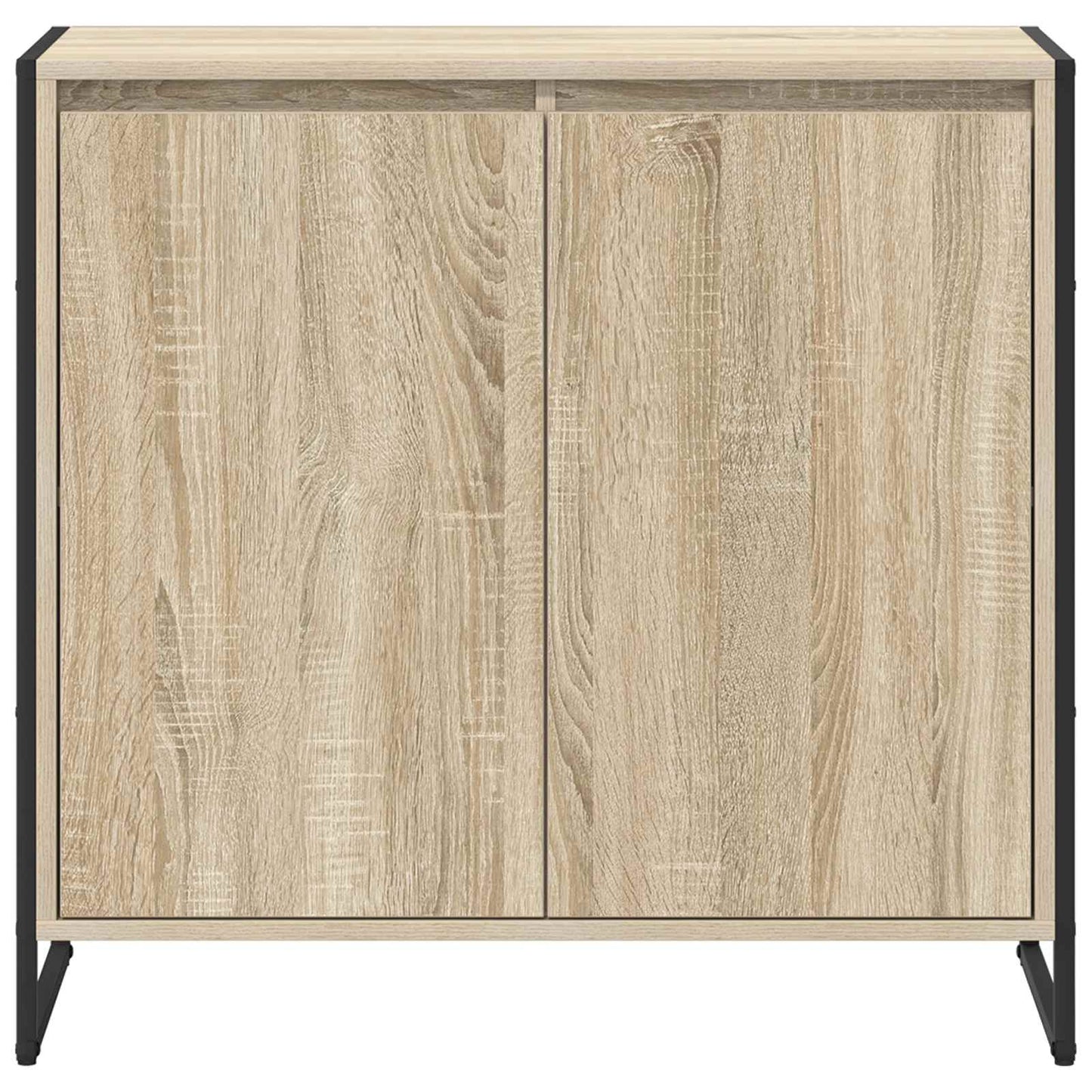 Bijzetkast Sonoma 79 x 36 x 75 cm Bewerkt hout is nu te koop bij PeponiXL, paradijselijk wonen!
