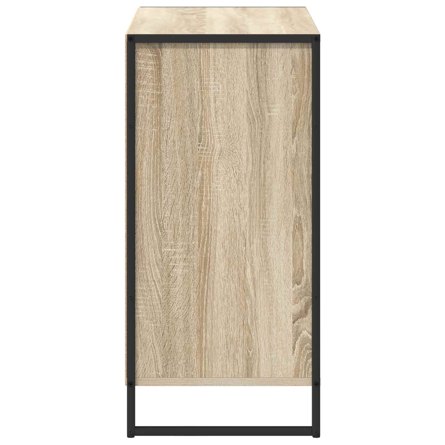 Bijzetkast Sonoma 79 x 36 x 75 cm Bewerkt hout is nu te koop bij PeponiXL, paradijselijk wonen!
