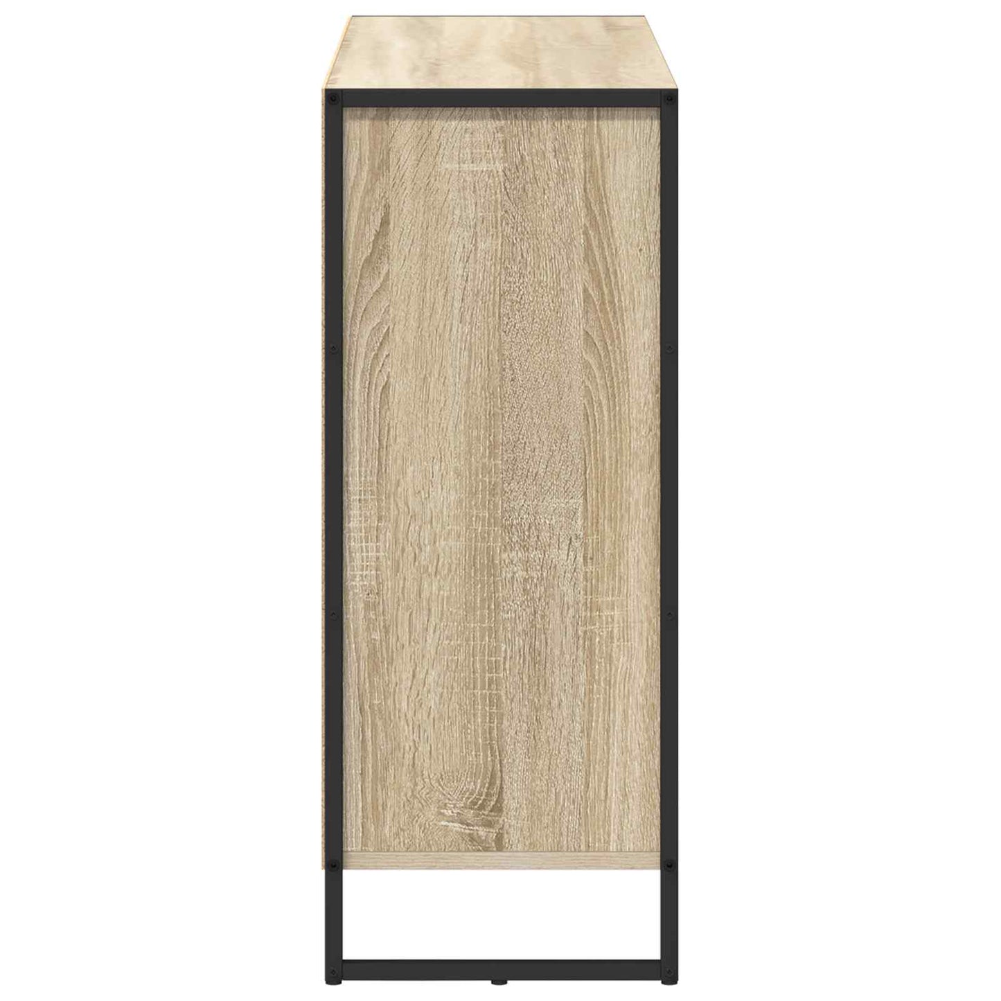 Bijzetkast Sonoma 96,5 x 30 x 75 cm Bewerkt hout is nu te koop bij PeponiXL, paradijselijk wonen!