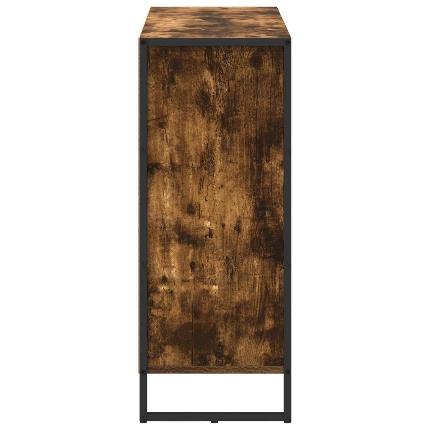 Bijzetkast Rook Eik 96,5 x 30 x 75 cm Bewerkt hout is nu te koop bij PeponiXL, paradijselijk wonen!