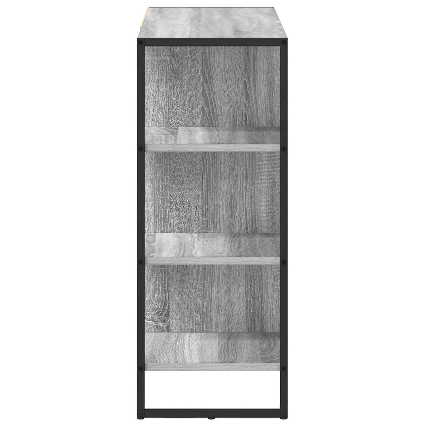 Bijzetkast Grijs Sonoma 96.5 x 30 x 75 cm Bewerkt hout is nu te koop bij PeponiXL, paradijselijk wonen!