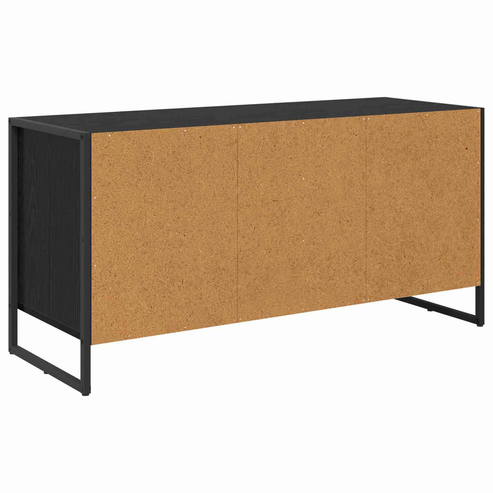 TV-kast met lade Zwart Eiken 100 x 36 x 49.5 cm Bewerkt hout is nu te koop bij PeponiXL, paradijselijk wonen!