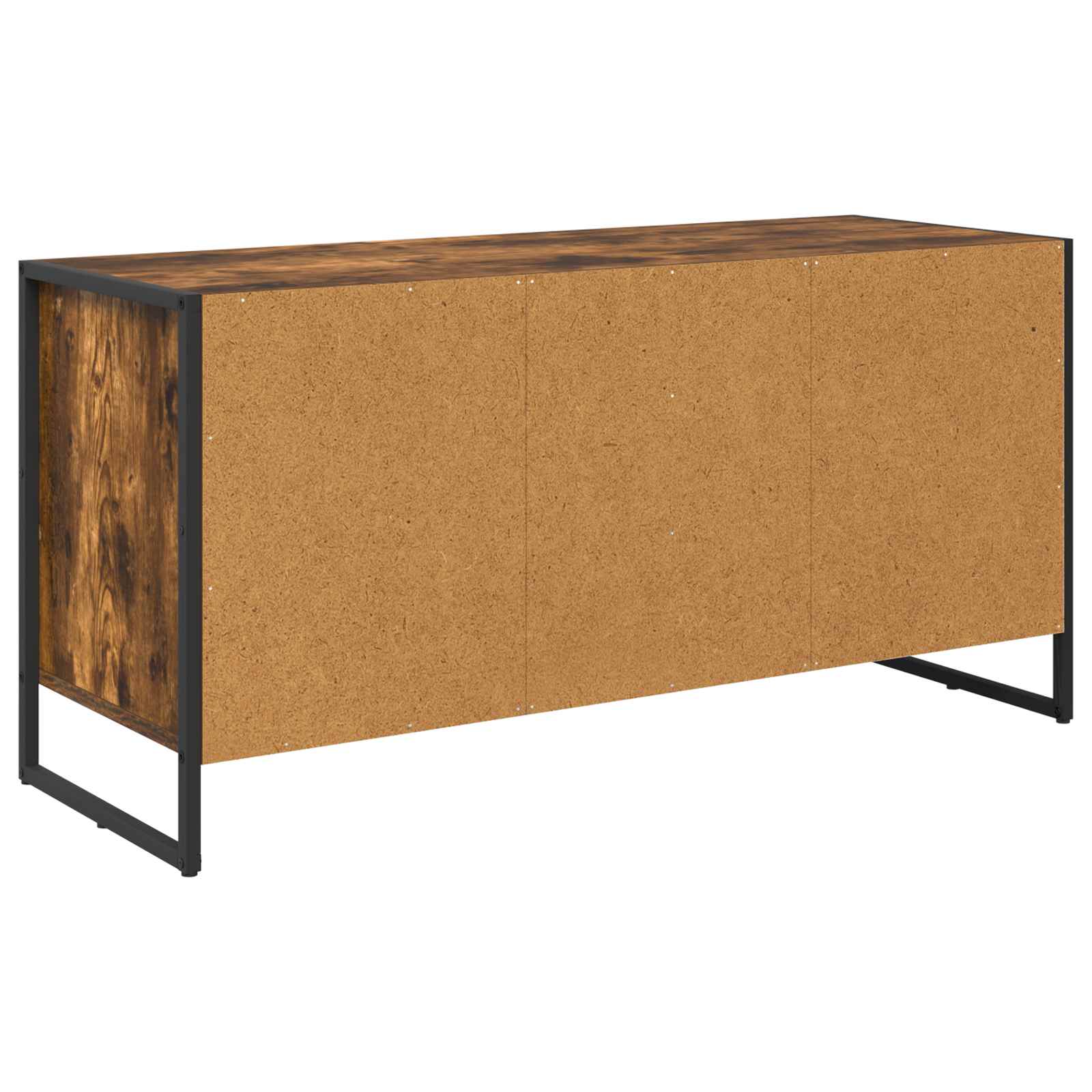 TV-kast met lade Rook Eik 100 x 36 x 49.5 cm Bewerkt hout is nu te koop bij PeponiXL, paradijselijk wonen!