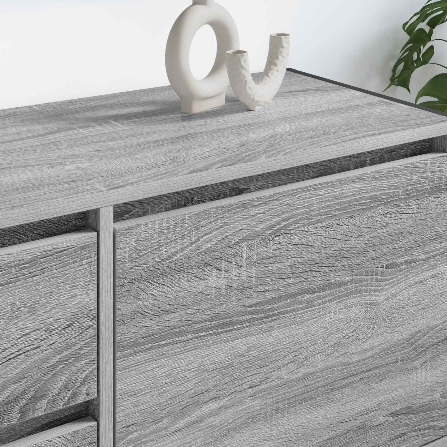 TV-kast met lade Grijs Sonoma 100 x 36 x 49.5 cm Bewerkt hout is nu te koop bij PeponiXL, paradijselijk wonen!