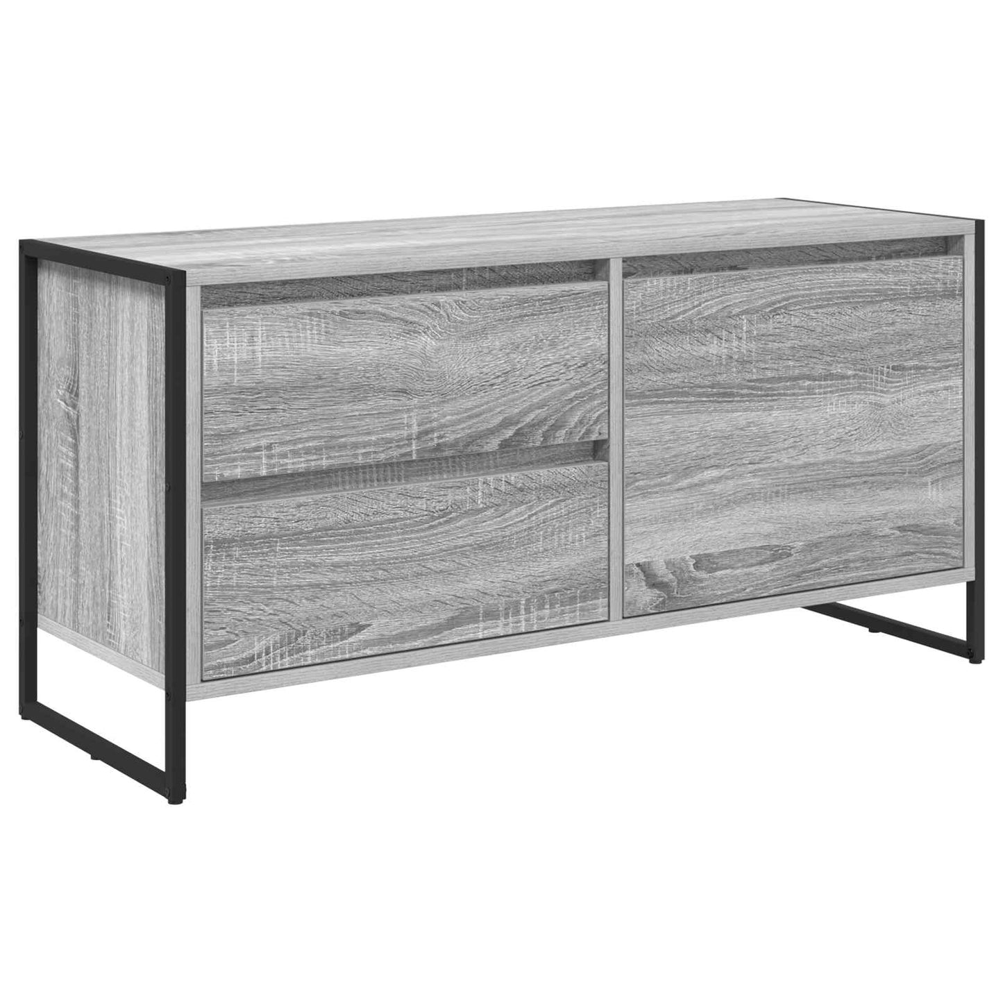 TV-kast met lade Grijs Sonoma 100 x 36 x 49.5 cm Bewerkt hout is nu te koop bij PeponiXL, paradijselijk wonen!