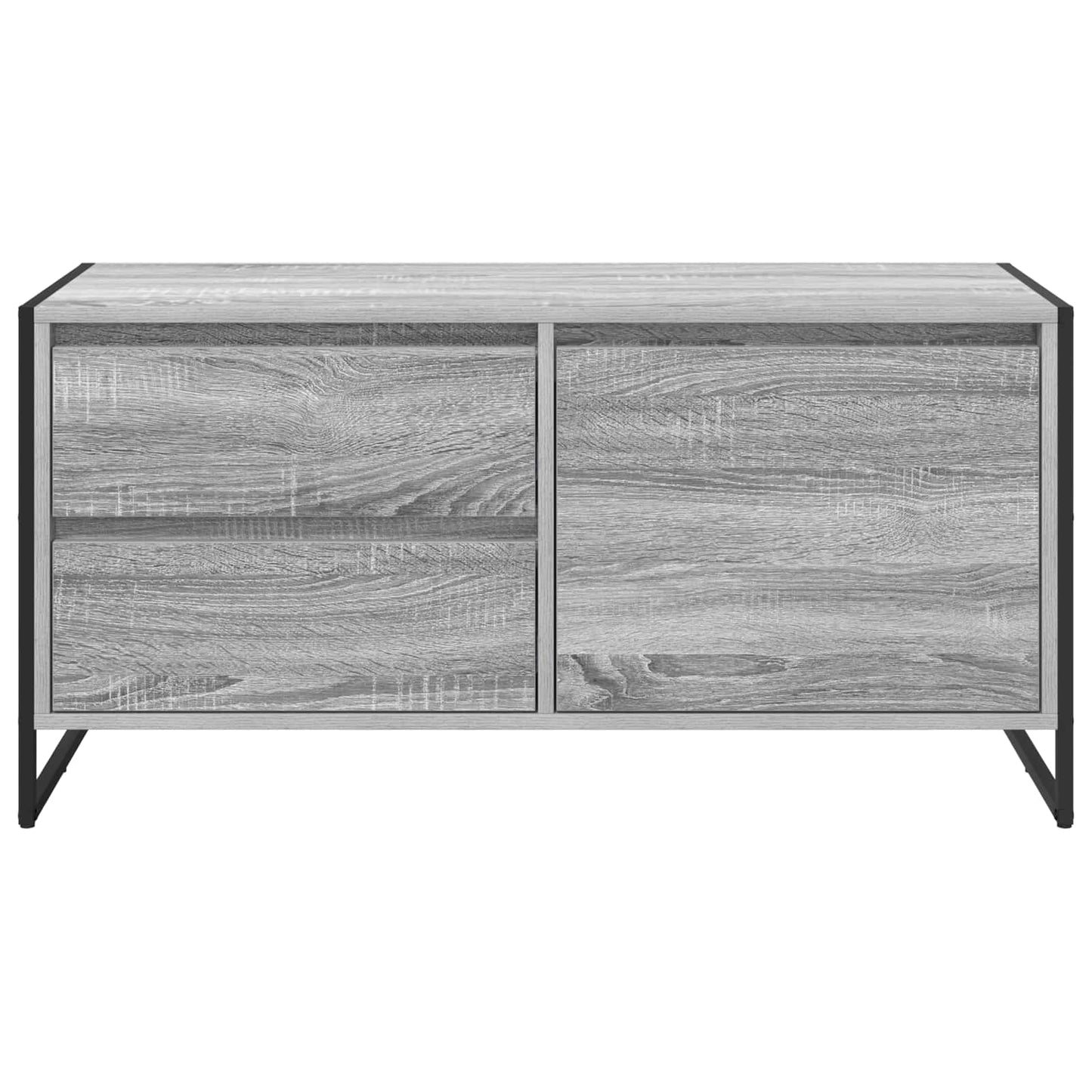 TV-kast met lade Grijs Sonoma 100 x 36 x 49.5 cm Bewerkt hout is nu te koop bij PeponiXL, paradijselijk wonen!