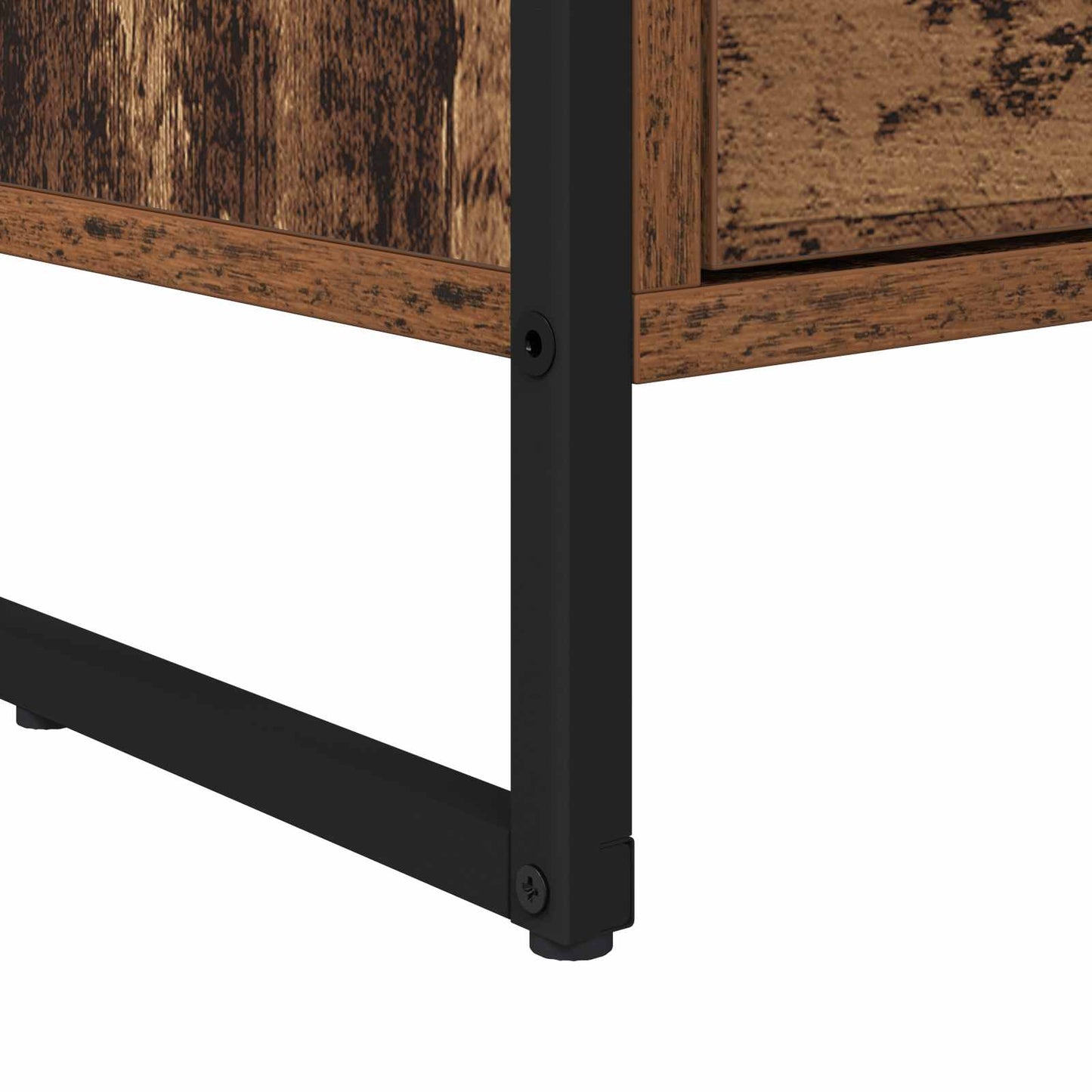 TV-kast met lade Oud Hout 100 x 36 x 49.5 cm Bewerkt hout is nu te koop bij PeponiXL, paradijselijk wonen!
