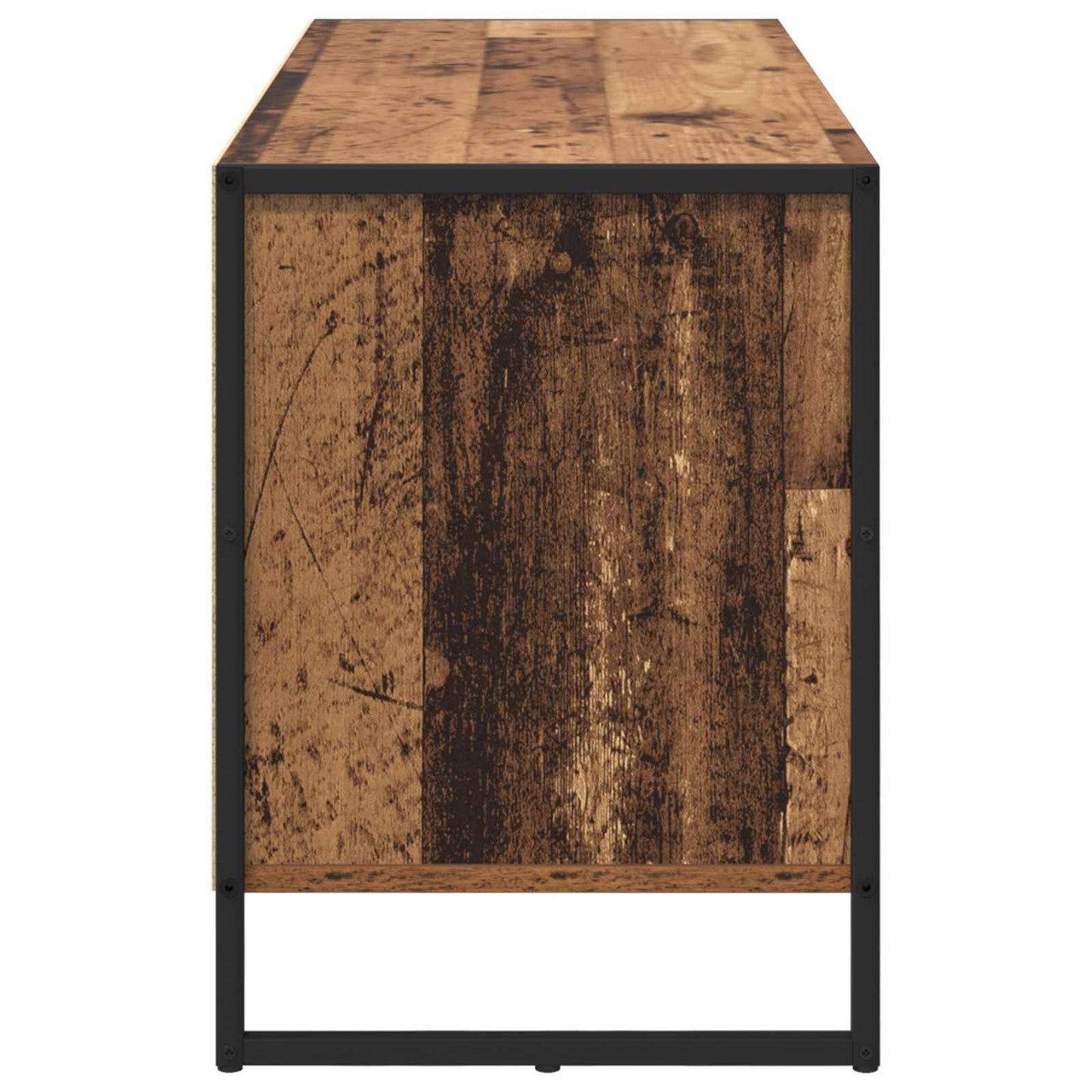 TV-kast met lade Oud Hout 100 x 36 x 49.5 cm Bewerkt hout is nu te koop bij PeponiXL, paradijselijk wonen!