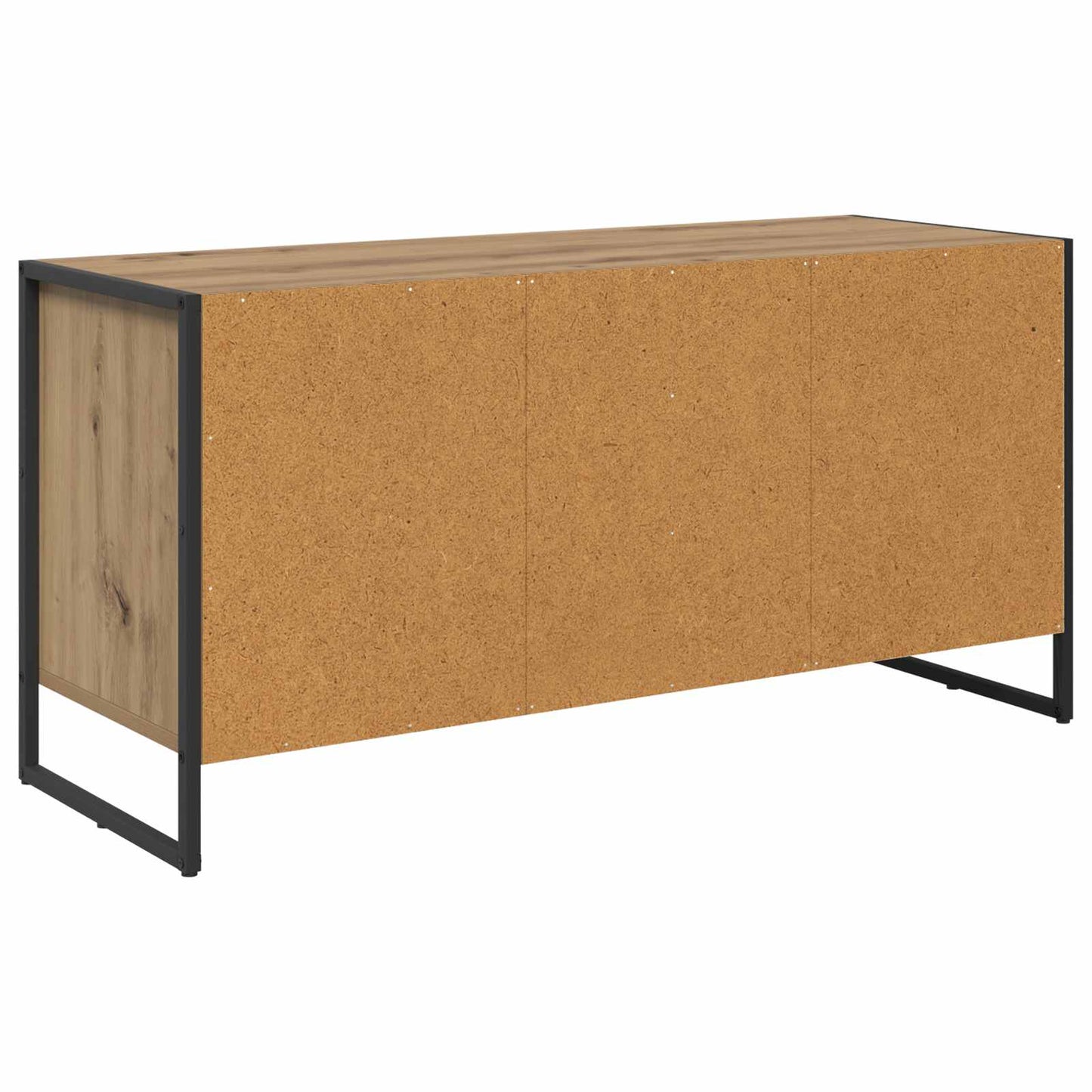 TV-kast Ambachtelijk eiken 100 x 36 x 49.5 cm Bewerkt hout is nu te koop bij PeponiXL, paradijselijk wonen!