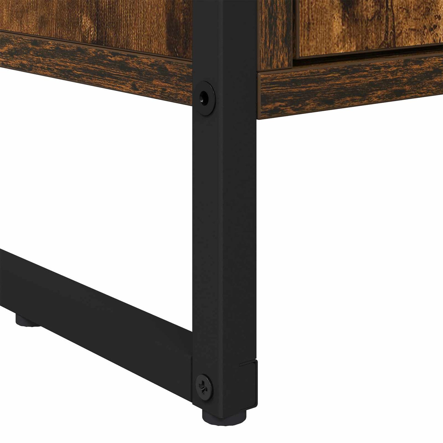 Boekenkast met lade Rook Eik 43 x 36 x 150.5 cm Bewerkt hout is nu te koop bij PeponiXL, paradijselijk wonen!