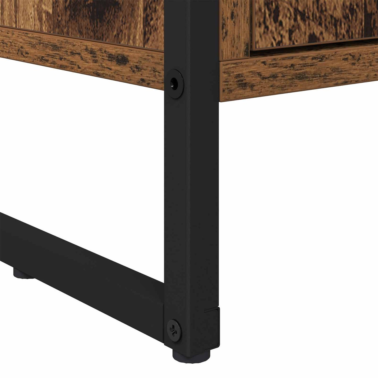 Boekenkast met lade Oud Hout 43 x 36 x 150.5 cm Bewerkt hout is nu te koop bij PeponiXL, paradijselijk wonen!
